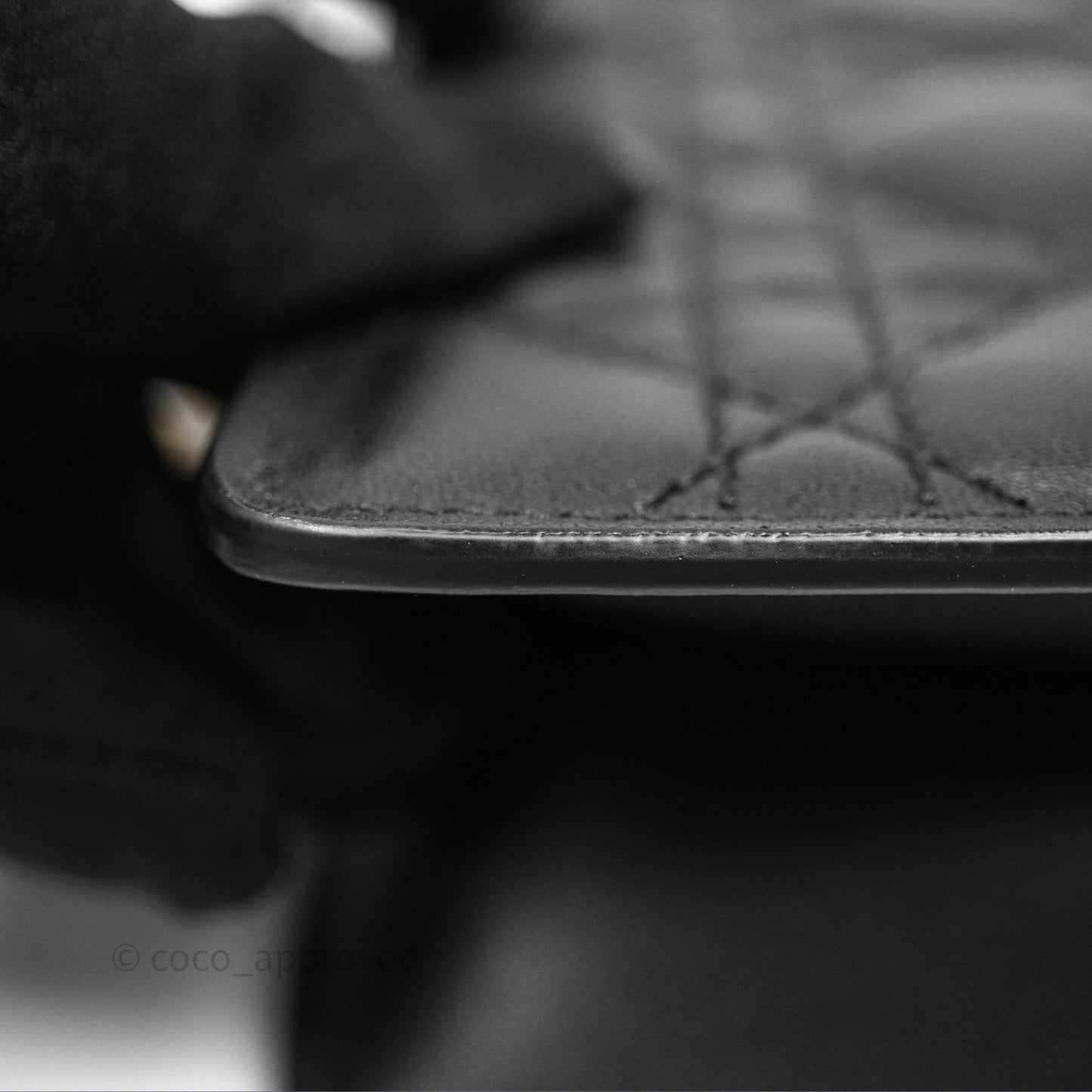 Christian Dior Lady Dior Milly Mini Bag Black Cannage Lambskin