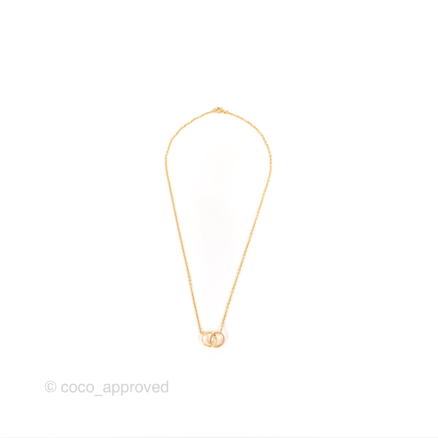 Cartier Love Necklace Yellow Gold