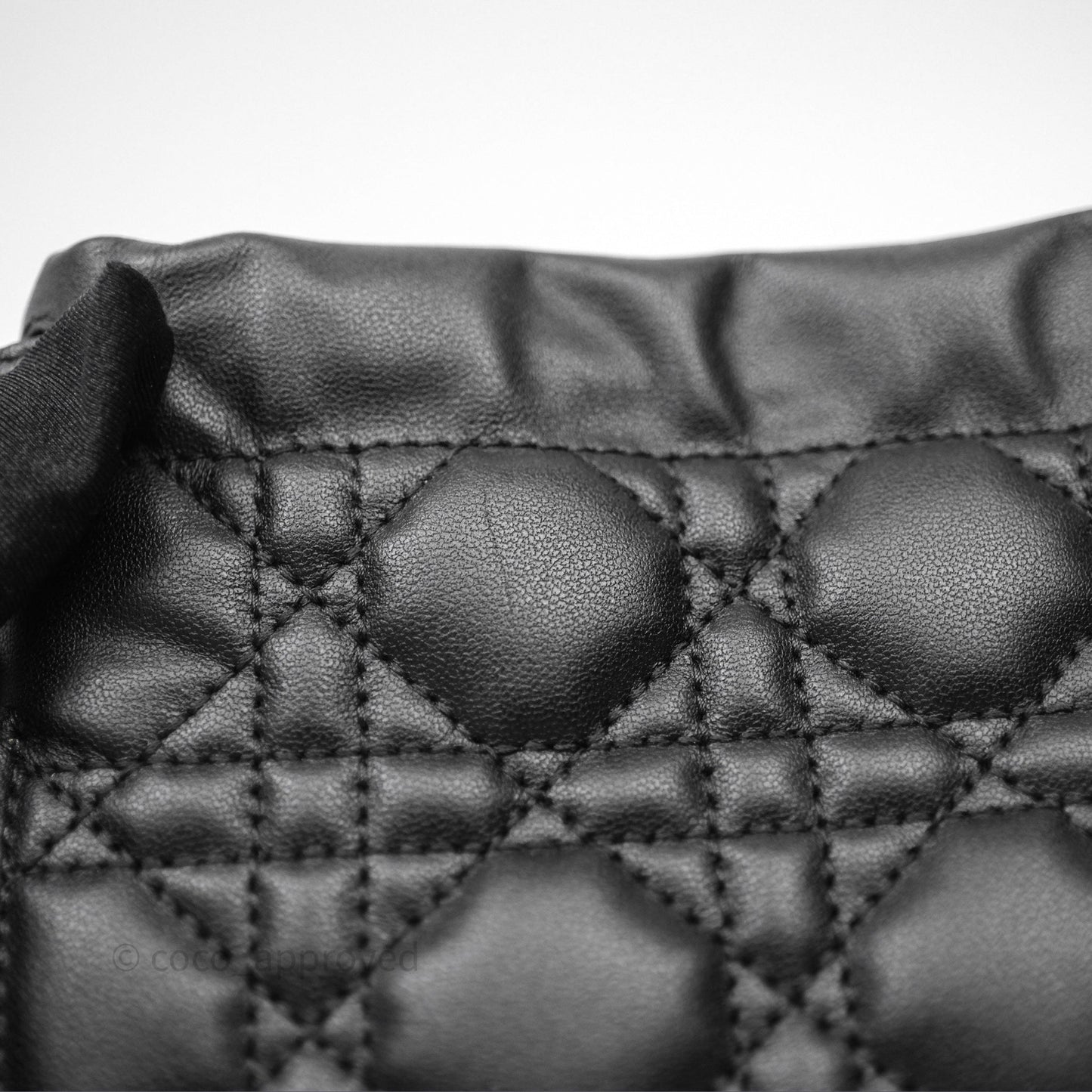 Christian Dior Lady Dior Milly Mini Bag Black Cannage Lambskin
