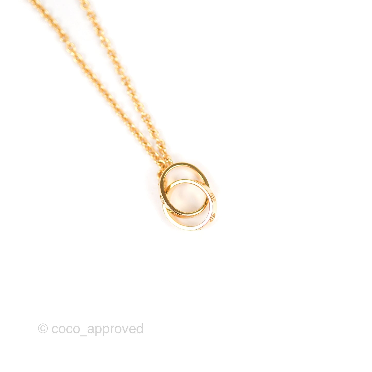 Cartier Love Necklace Yellow Gold