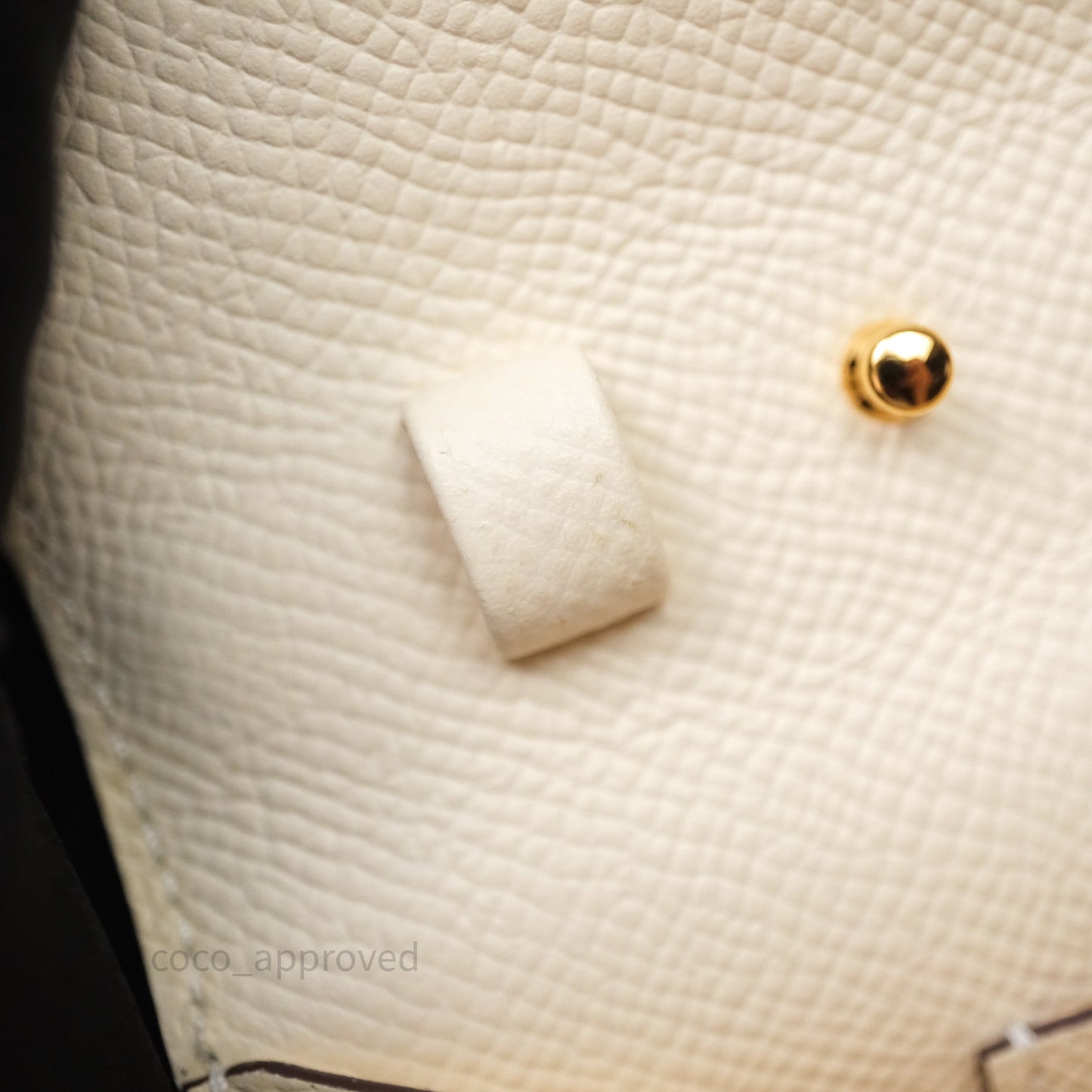 Hermès Kelly To Go Wallet Nata Epsom Gold Hardware