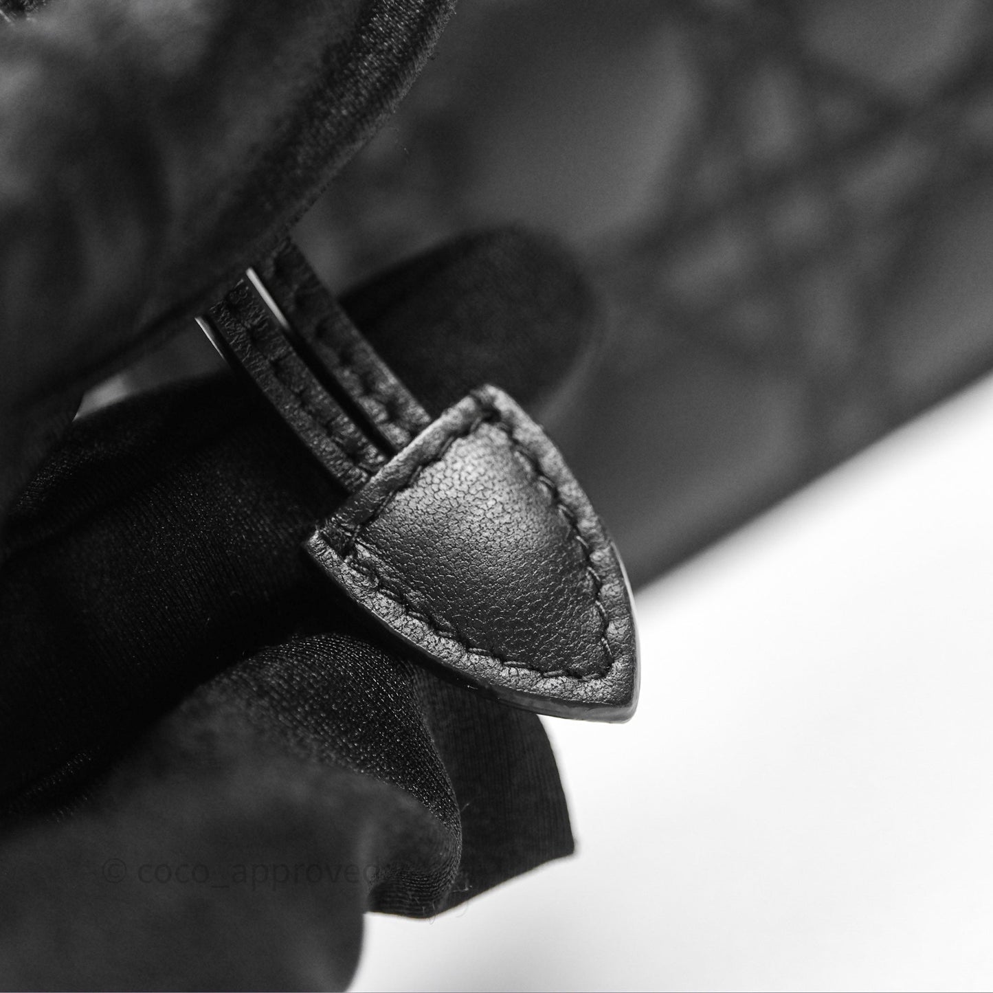 Christian Dior Lady Dior Milly Mini Bag Black Cannage Lambskin