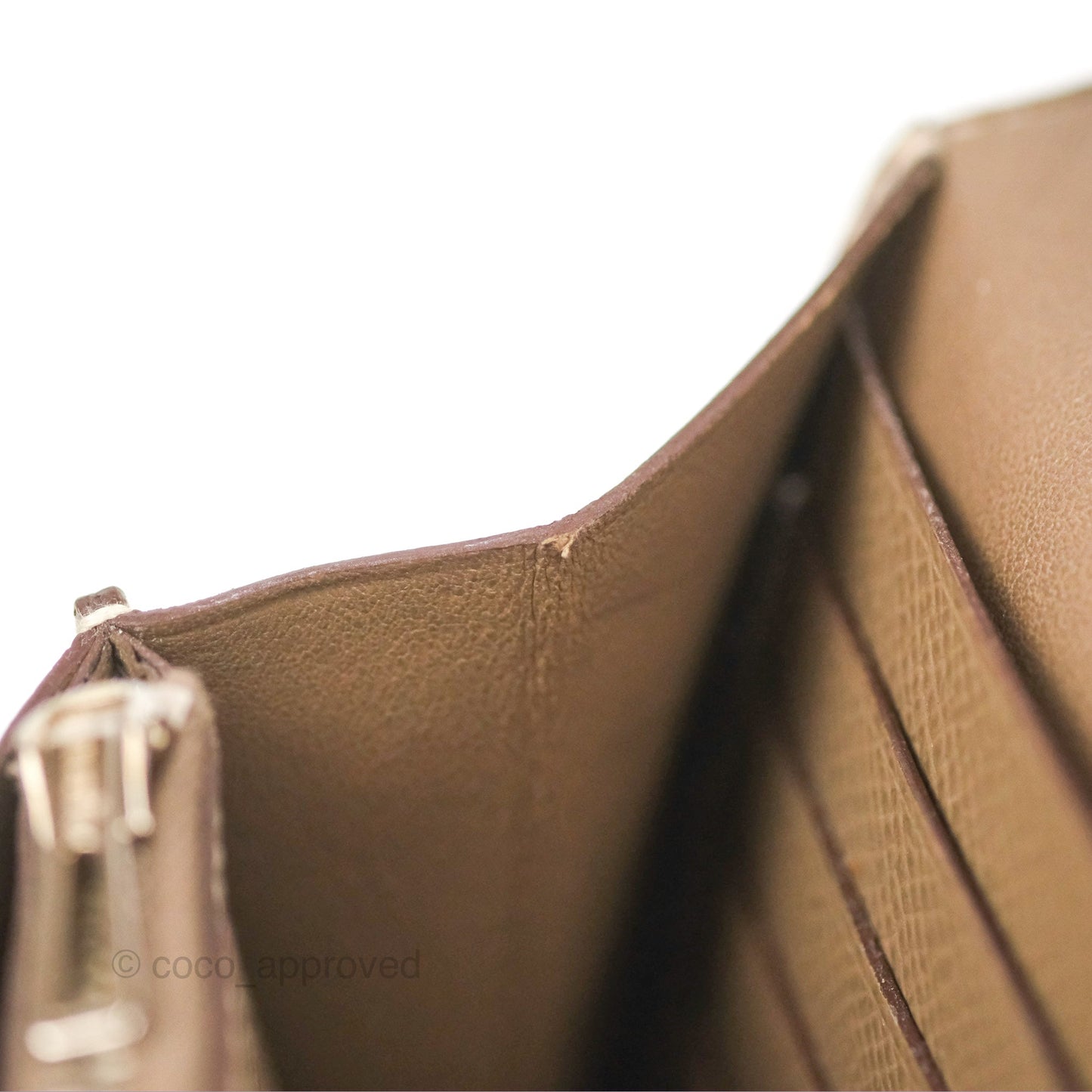 Hermès Constance To Go Wallet Etoupe Epsom Palladium Hardware