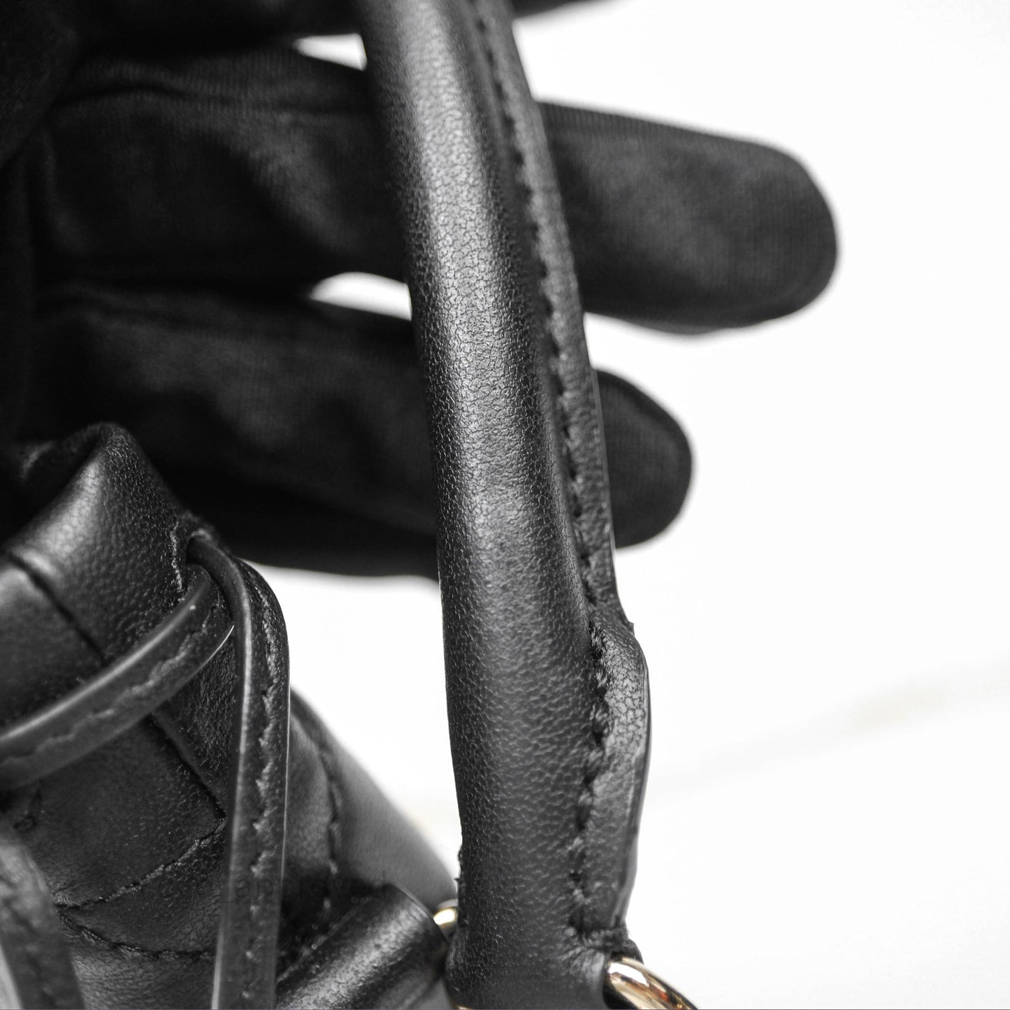 Christian Dior Lady Dior Milly Mini Bag Black Cannage Lambskin
