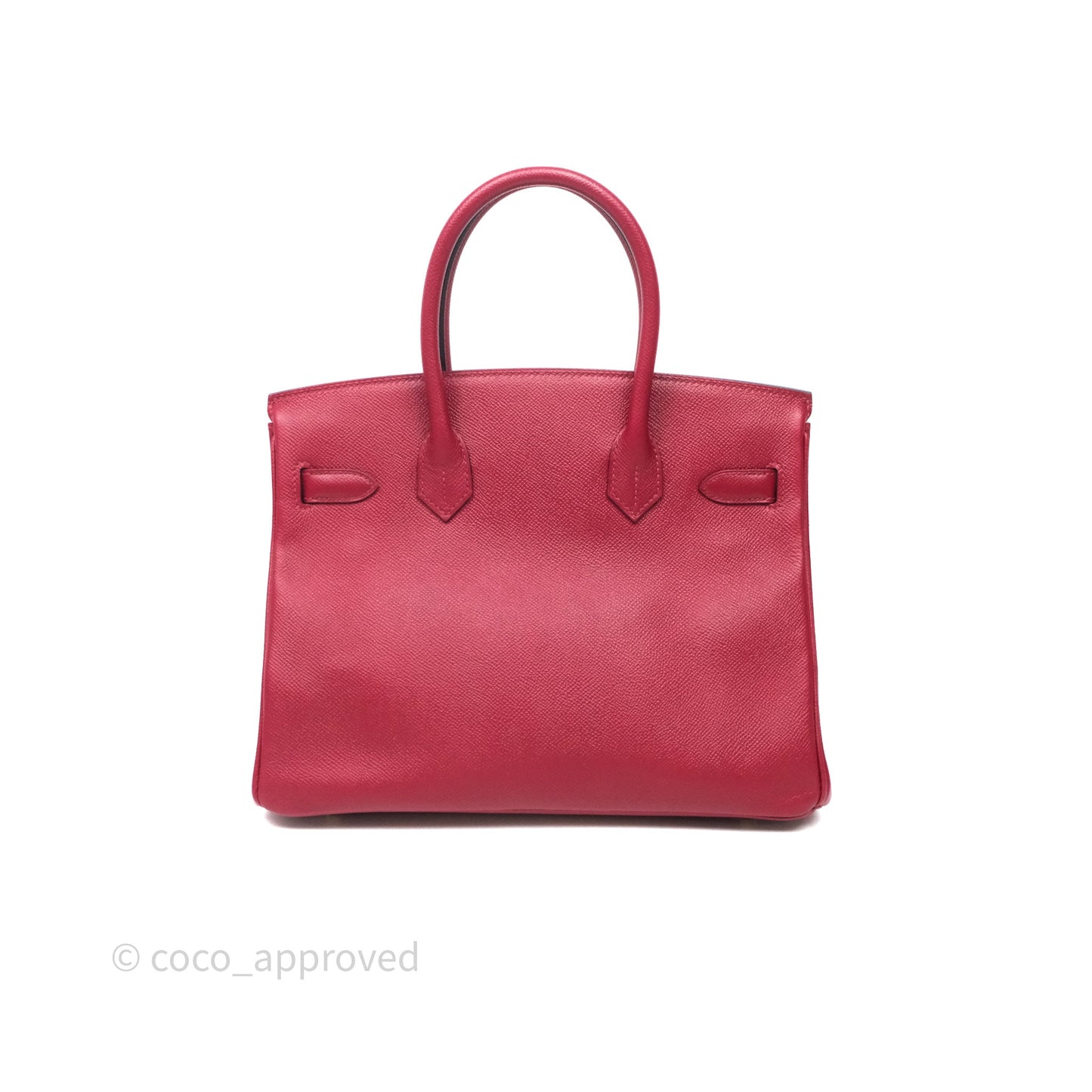 Hermès Birkin 30 Rouge Grenat Epsom Gold Hardware