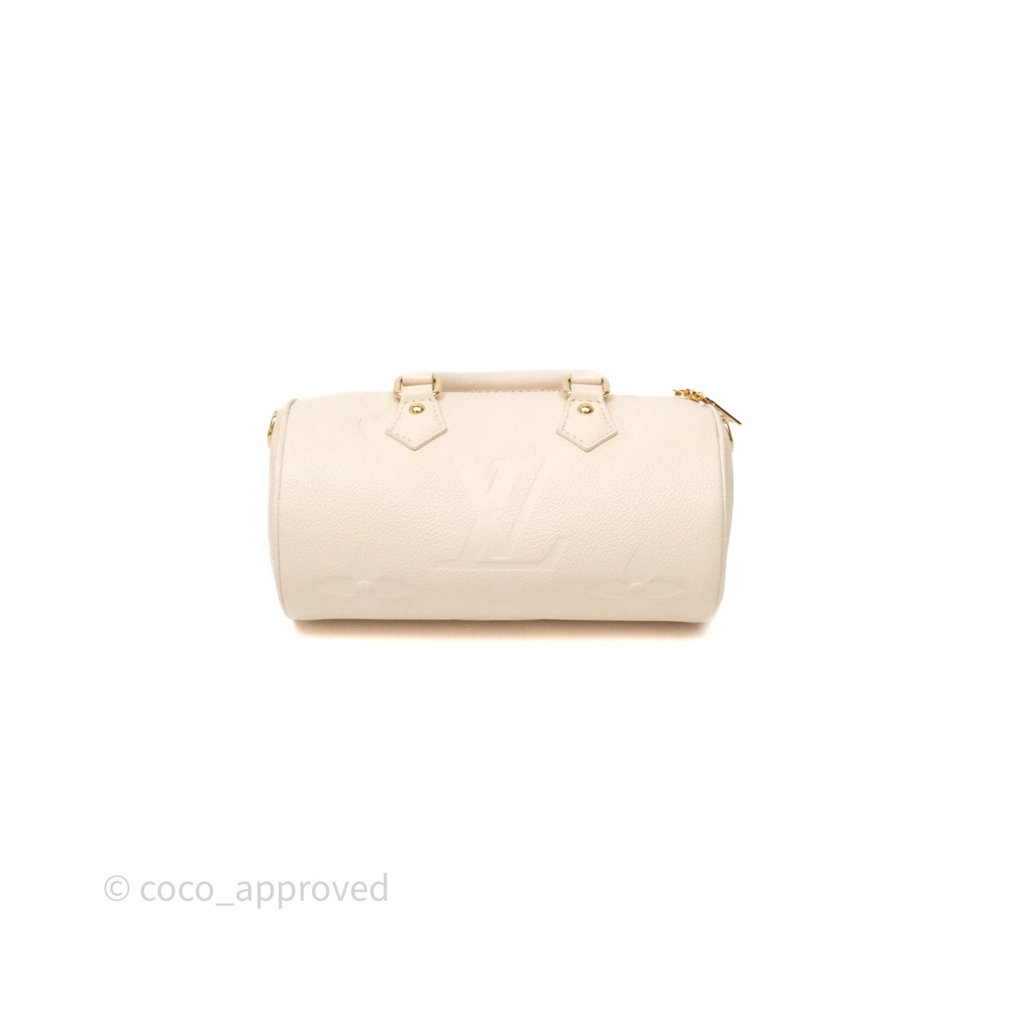 Louis Vuitton Papillon BB Empreinte Monogram Cream