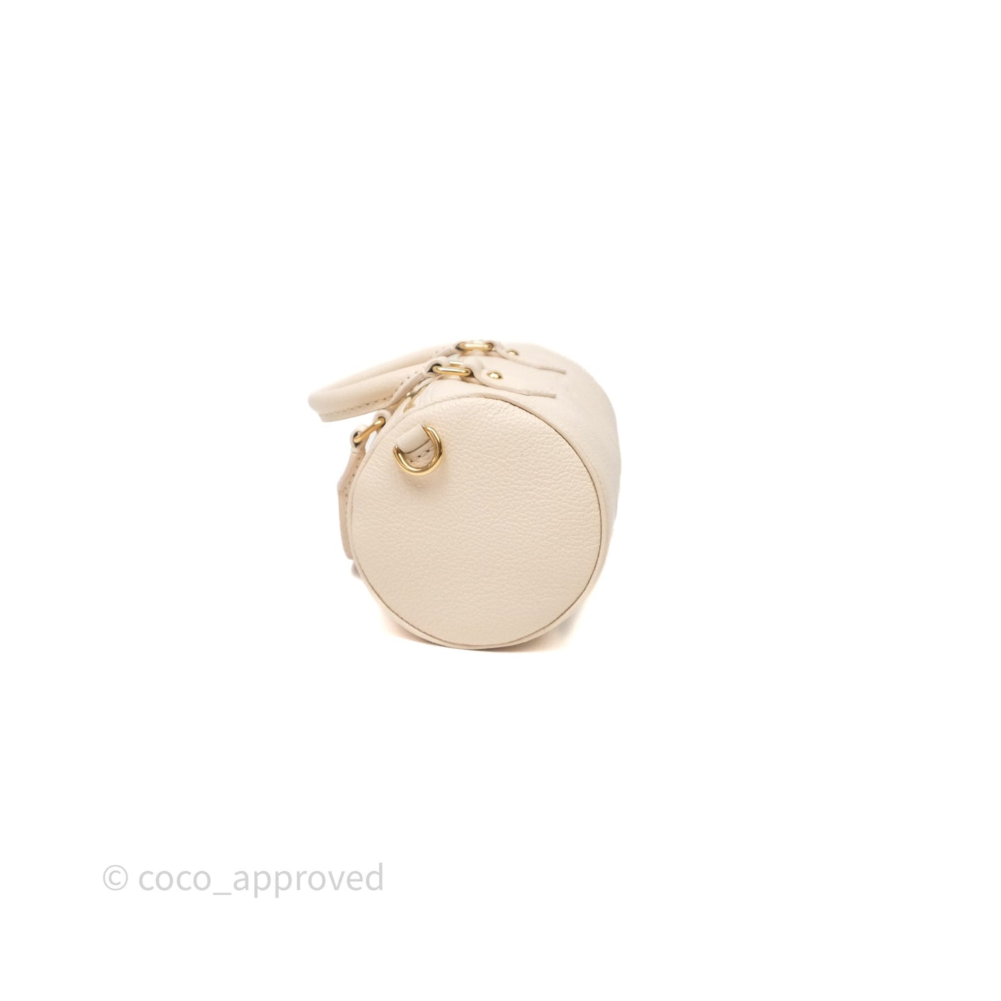 Louis Vuitton Papillon BB Empreinte Monogram Cream