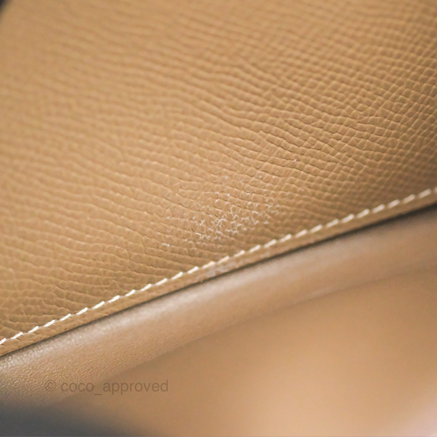 Hermès Constance To Go Wallet Etoupe Epsom Palladium Hardware