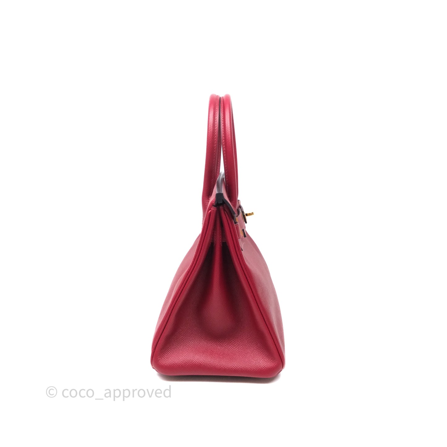 Hermès Birkin 30 Rouge Grenat Epsom Gold Hardware