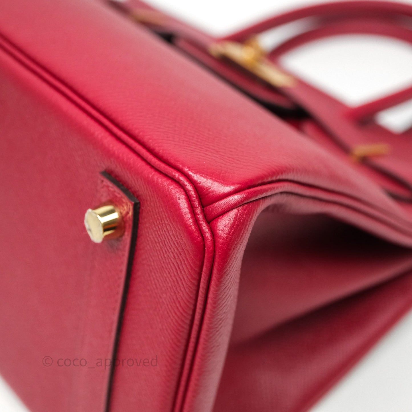Hermès Birkin 30 Rouge Grenat Epsom Gold Hardware
