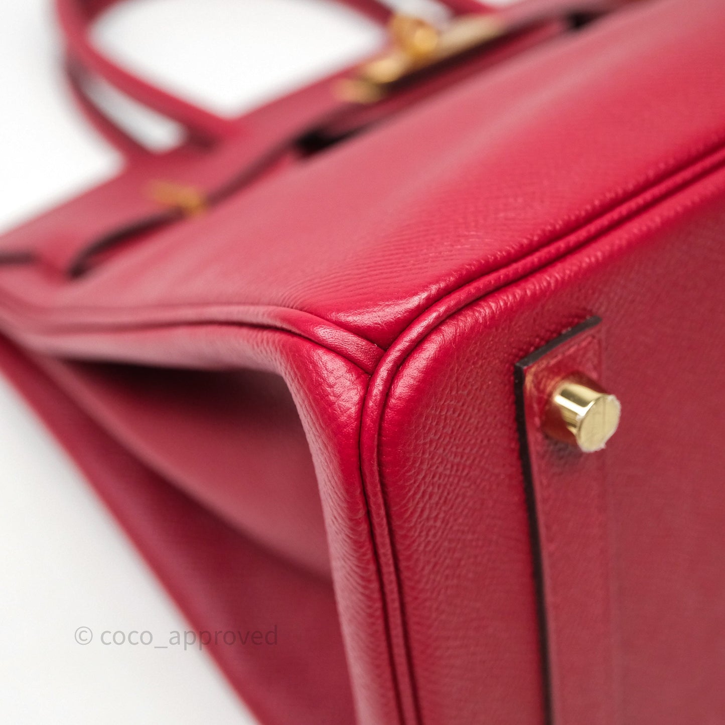 Hermès Birkin 30 Rouge Grenat Epsom Gold Hardware