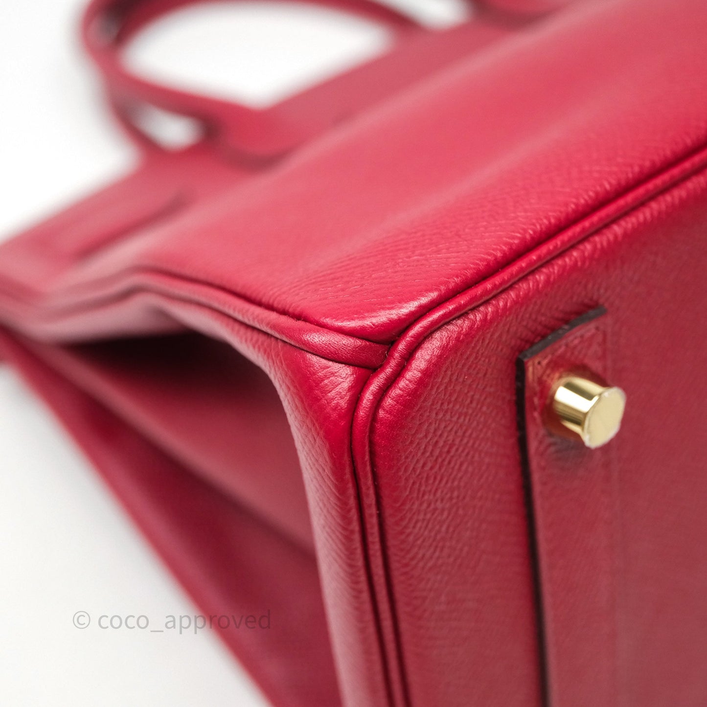 Hermès Birkin 30 Rouge Grenat Epsom Gold Hardware