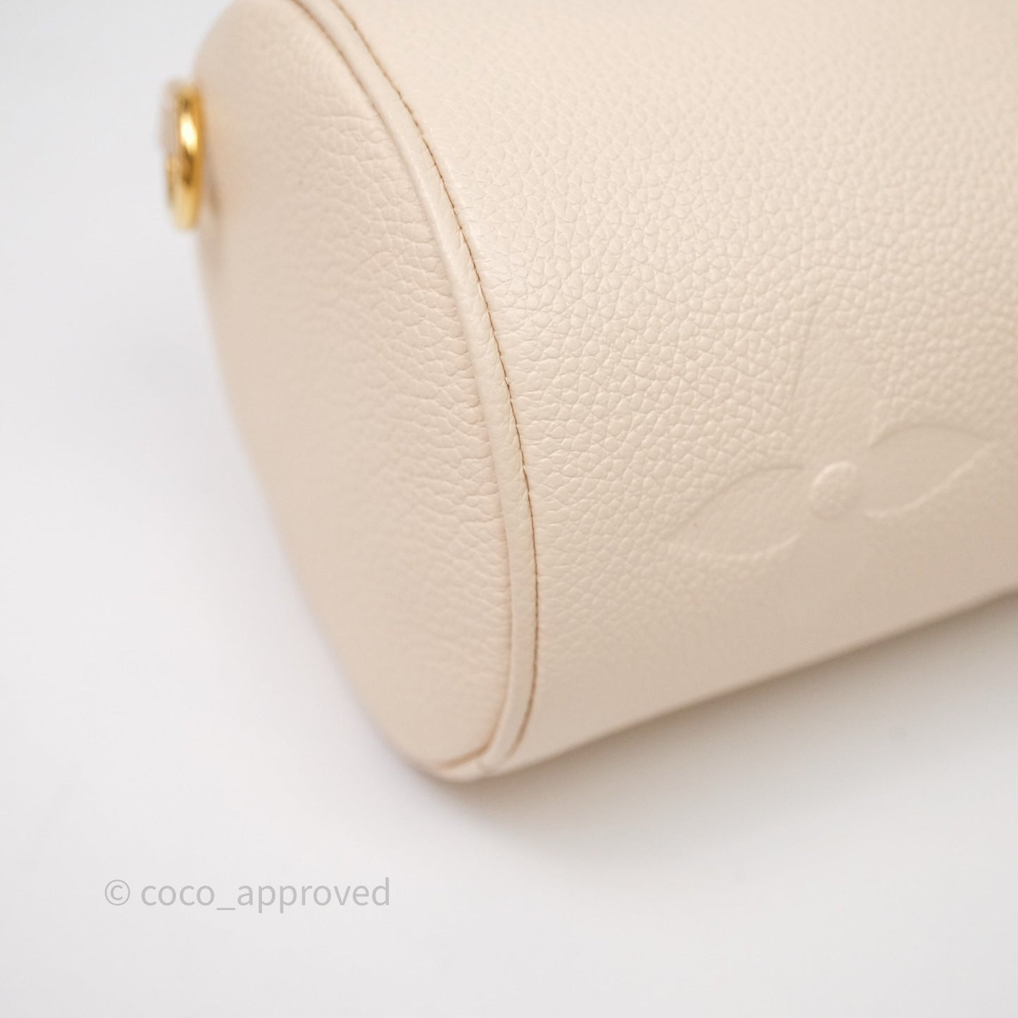 Louis Vuitton Papillon BB Empreinte Monogram Cream