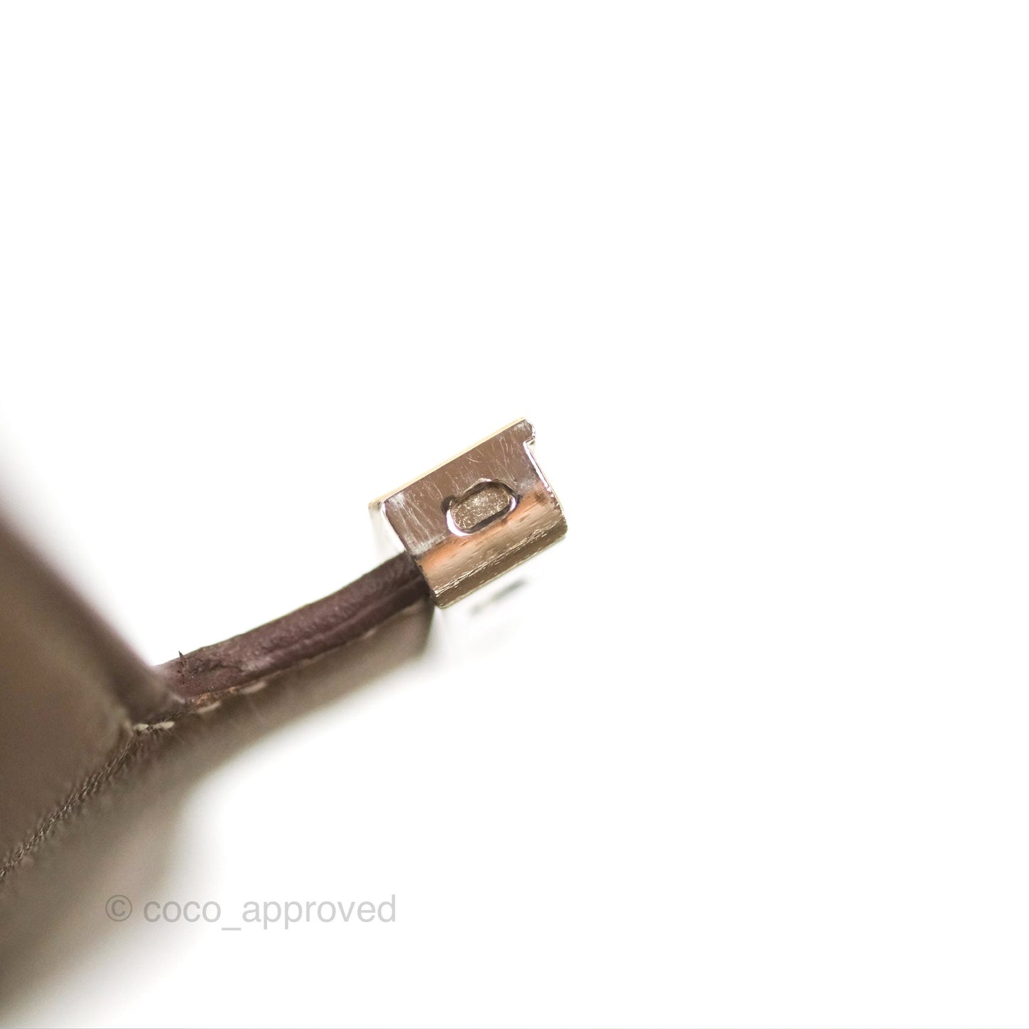 Hermès Constance To Go Wallet Etoupe Epsom Palladium Hardware
