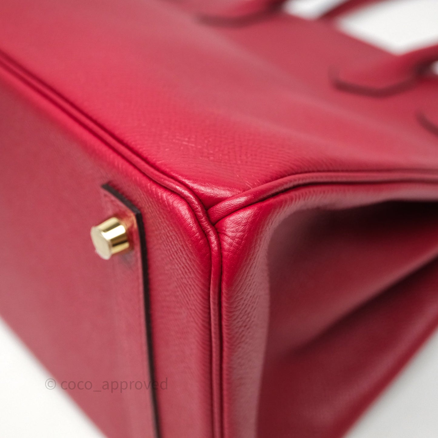 Hermès Birkin 30 Rouge Grenat Epsom Gold Hardware