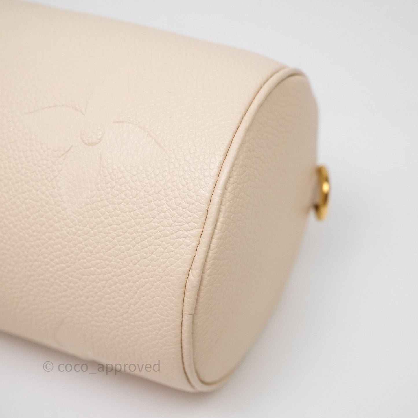 Louis Vuitton Papillon BB Empreinte Monogram Cream