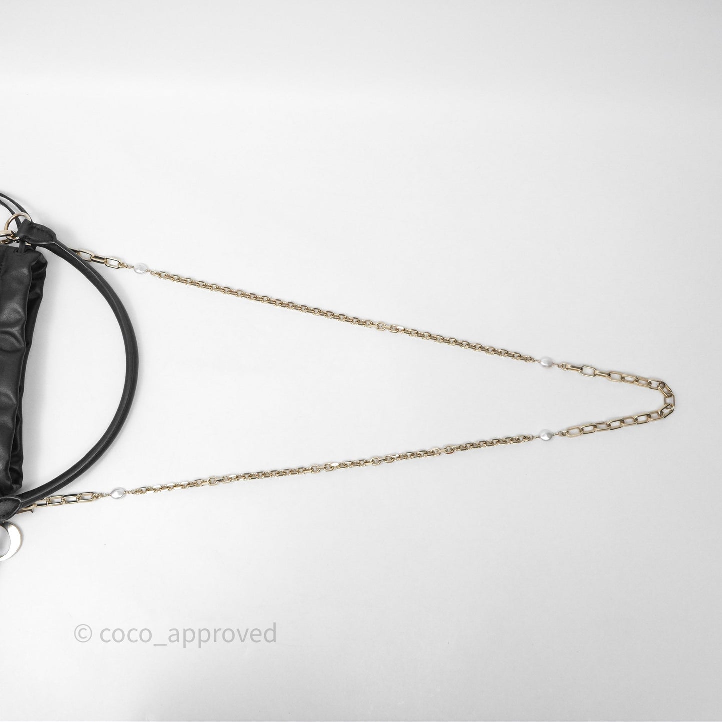 Christian Dior Lady Dior Milly Mini Bag Black Cannage Lambskin
