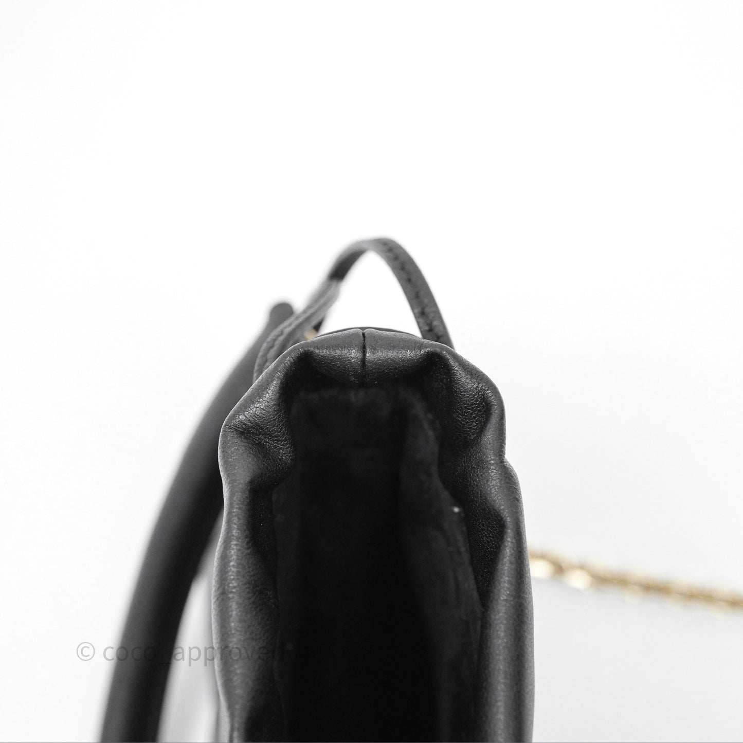 Christian Dior Lady Dior Milly Mini Bag Black Cannage Lambskin