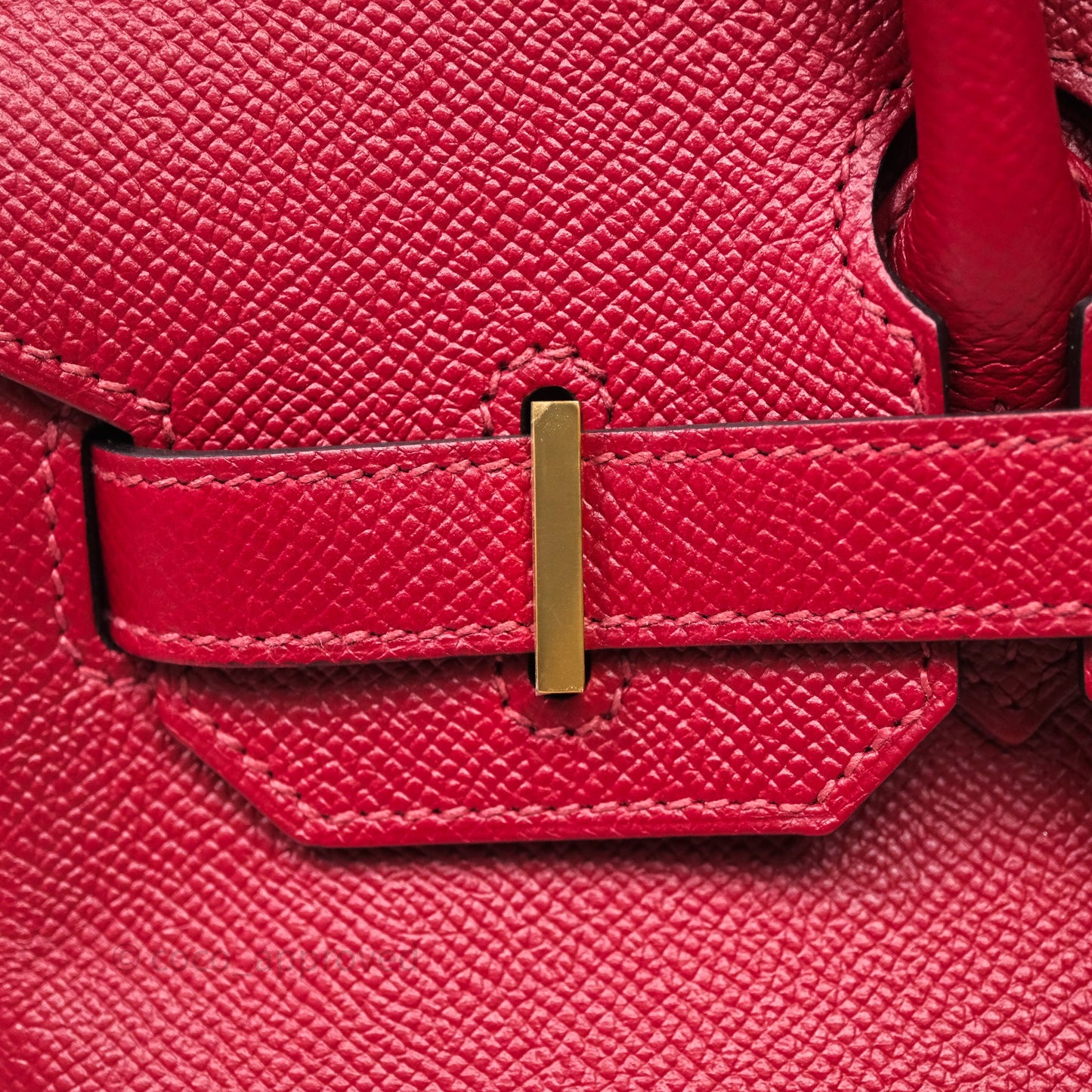 Hermès Birkin 30 Rouge Grenat Epsom Gold Hardware