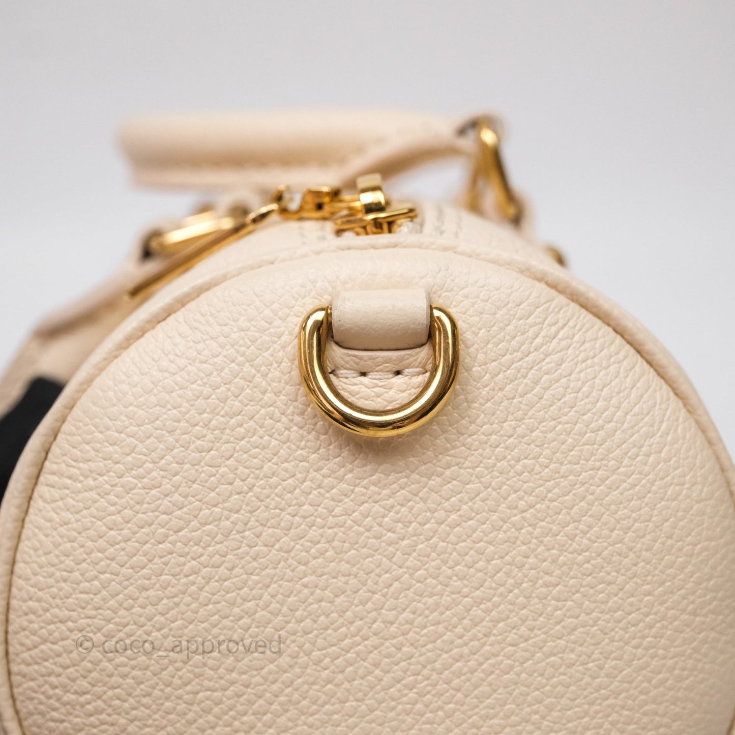 Louis Vuitton Papillon BB Empreinte Monogram Cream