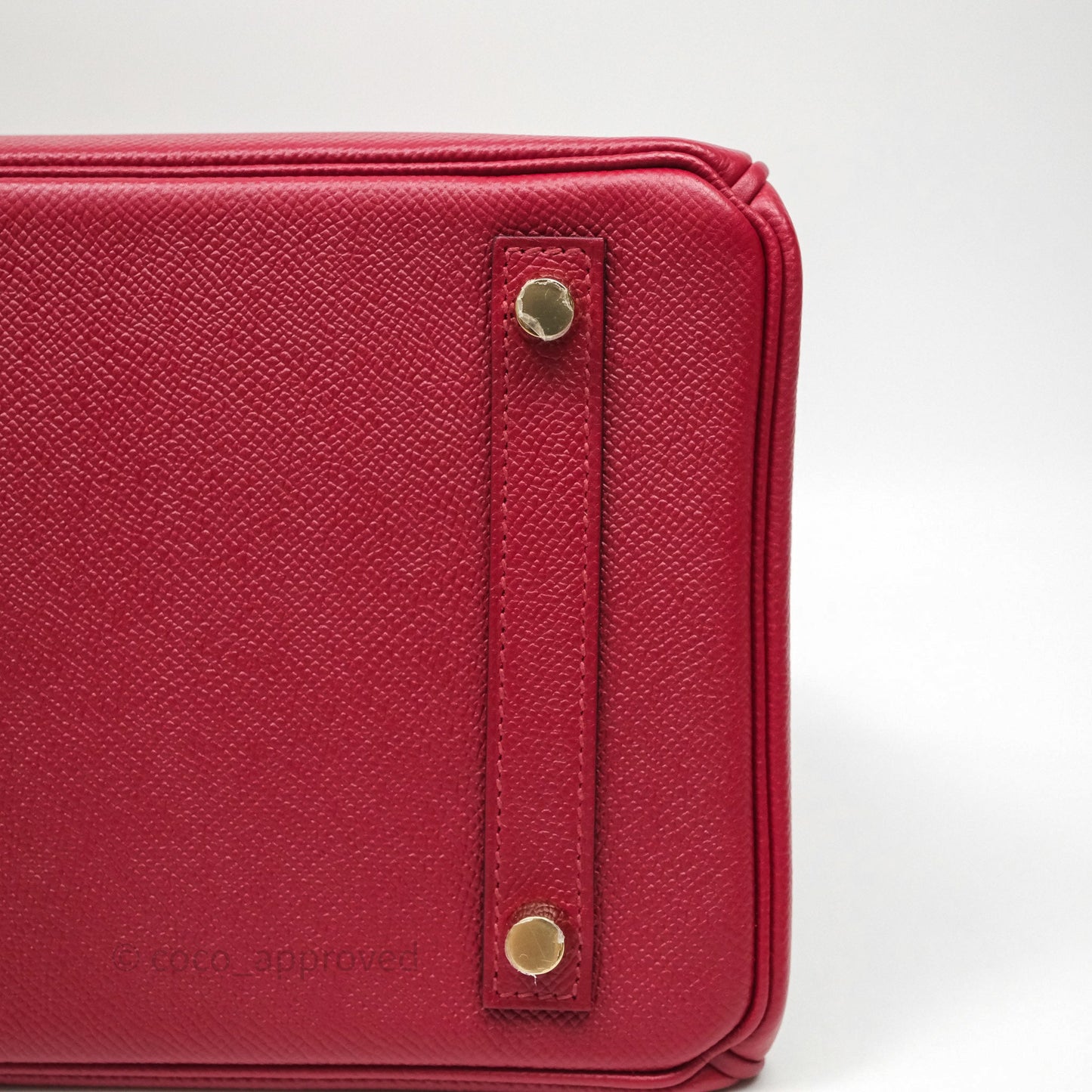 Hermès Birkin 30 Rouge Grenat Epsom Gold Hardware