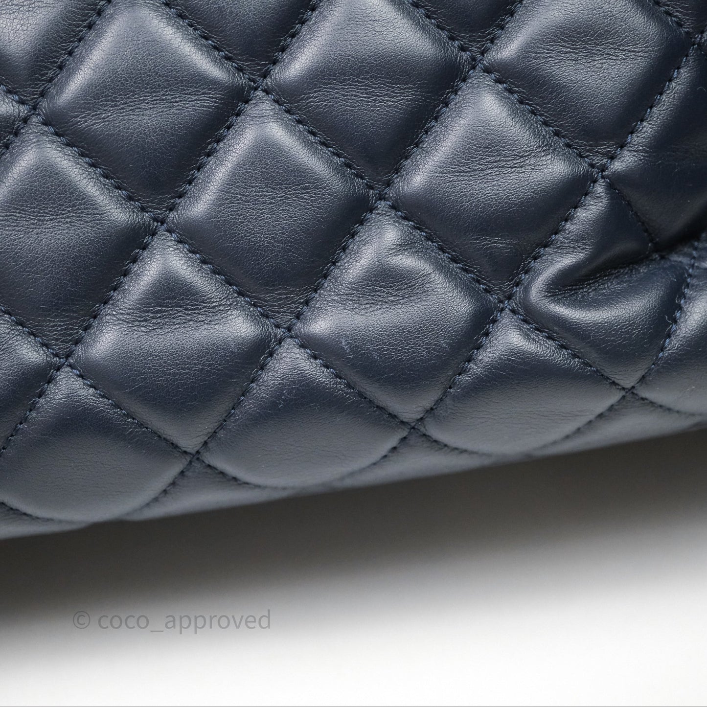 Chanel Quilted Portobello Tote Bag Tweed Lambskin Ruthenium Hardware