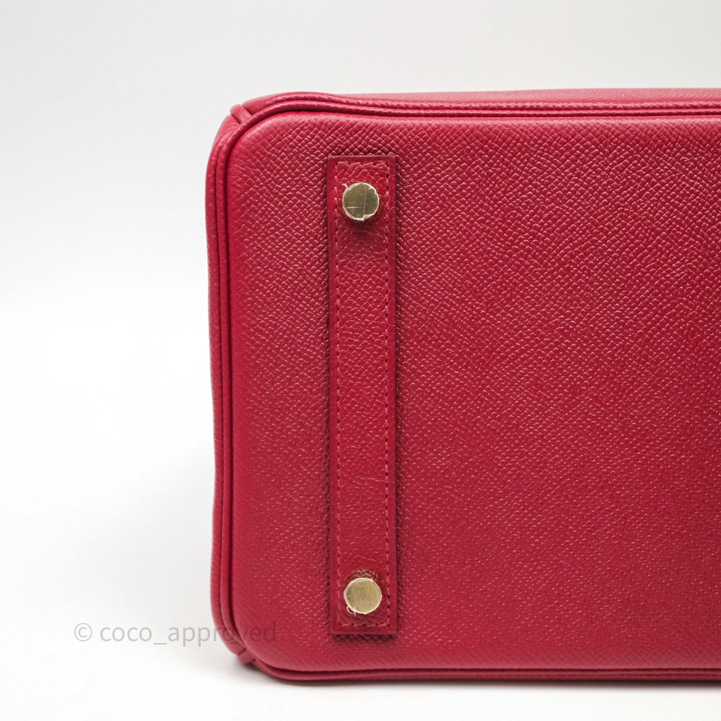 Hermès Birkin 30 Rouge Grenat Epsom Gold Hardware