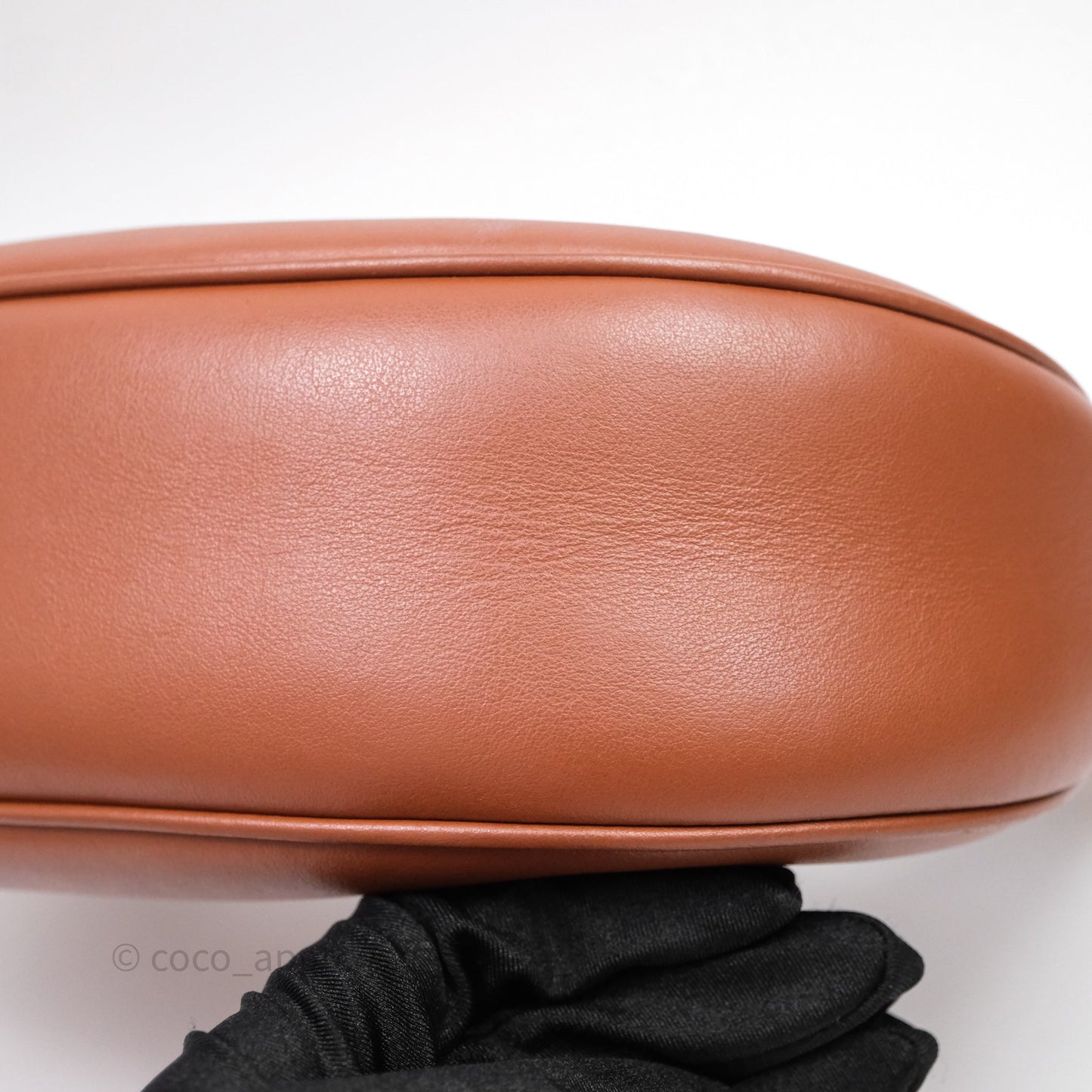 Celine Medium Ava Triomphe Logo Bag Tan Calfskin
