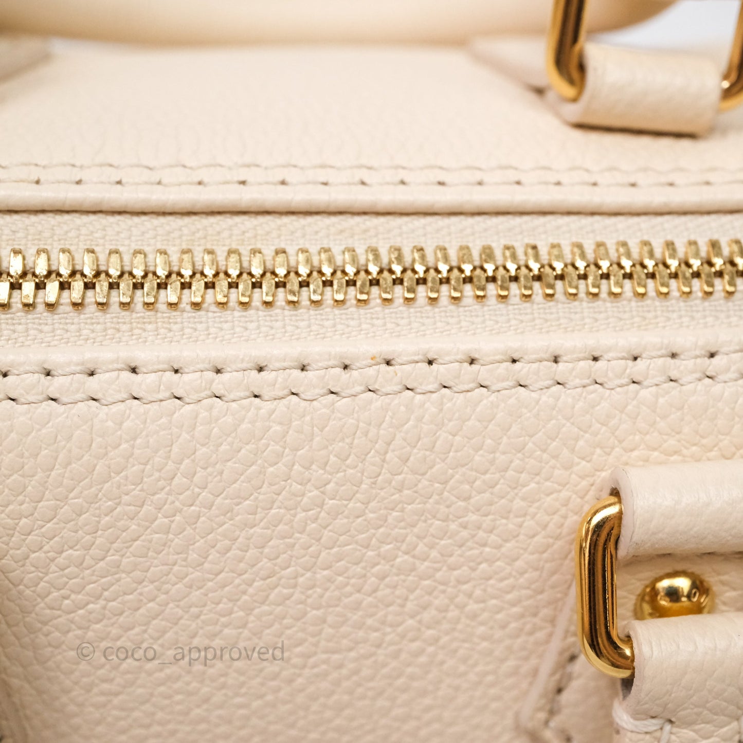 Louis Vuitton Papillon BB Empreinte Monogram Cream