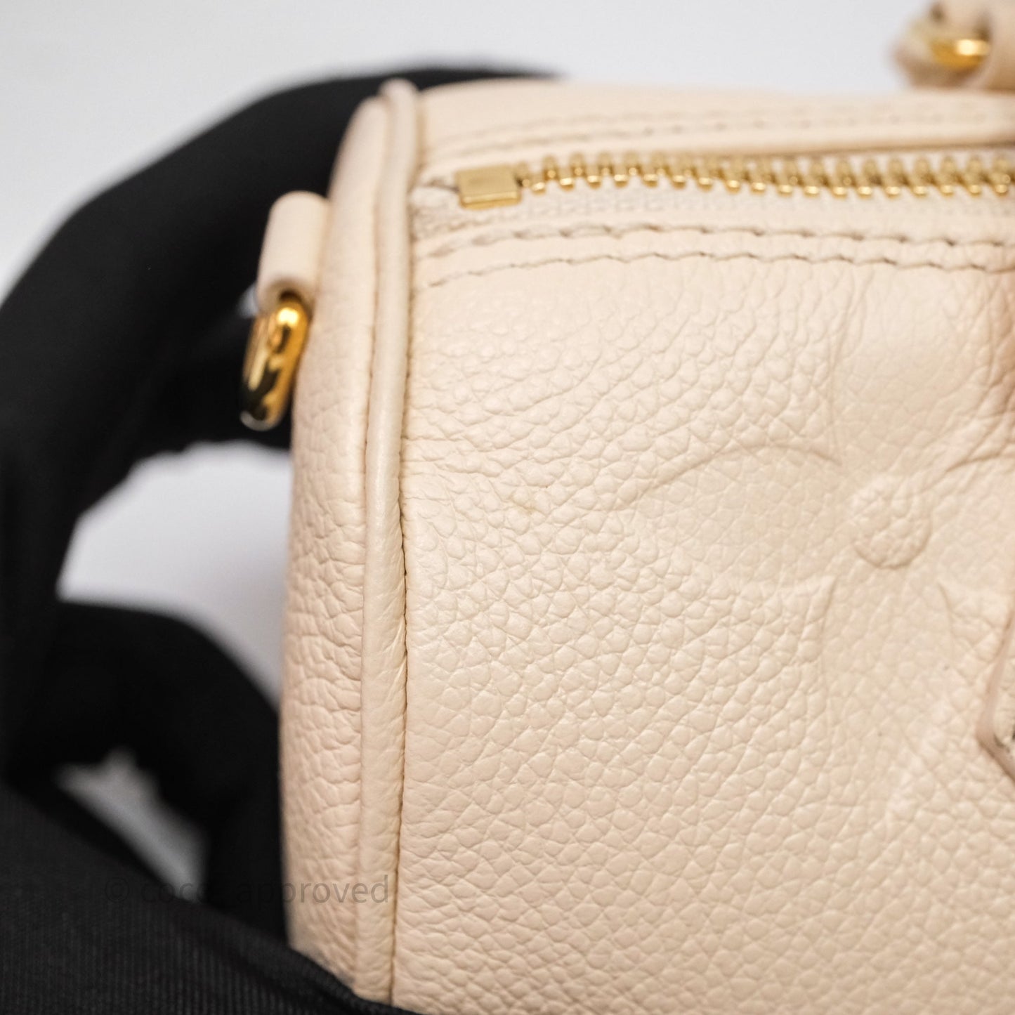 Louis Vuitton Papillon BB Empreinte Monogram Cream