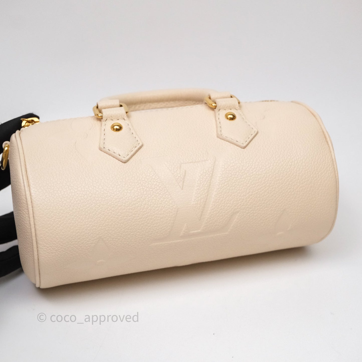 Louis Vuitton Papillon BB Empreinte Monogram Cream