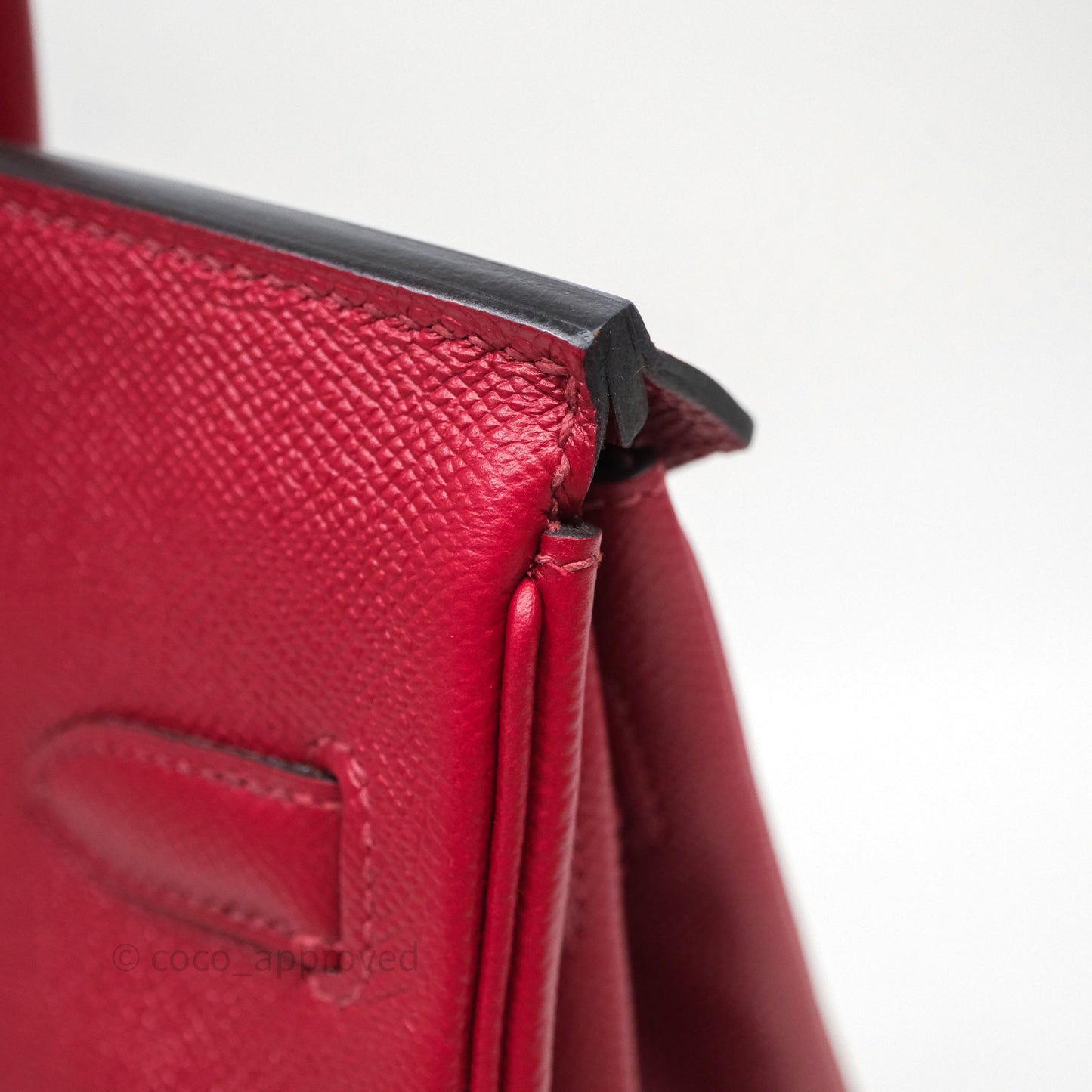 Hermès Birkin 30 Rouge Grenat Epsom Gold Hardware