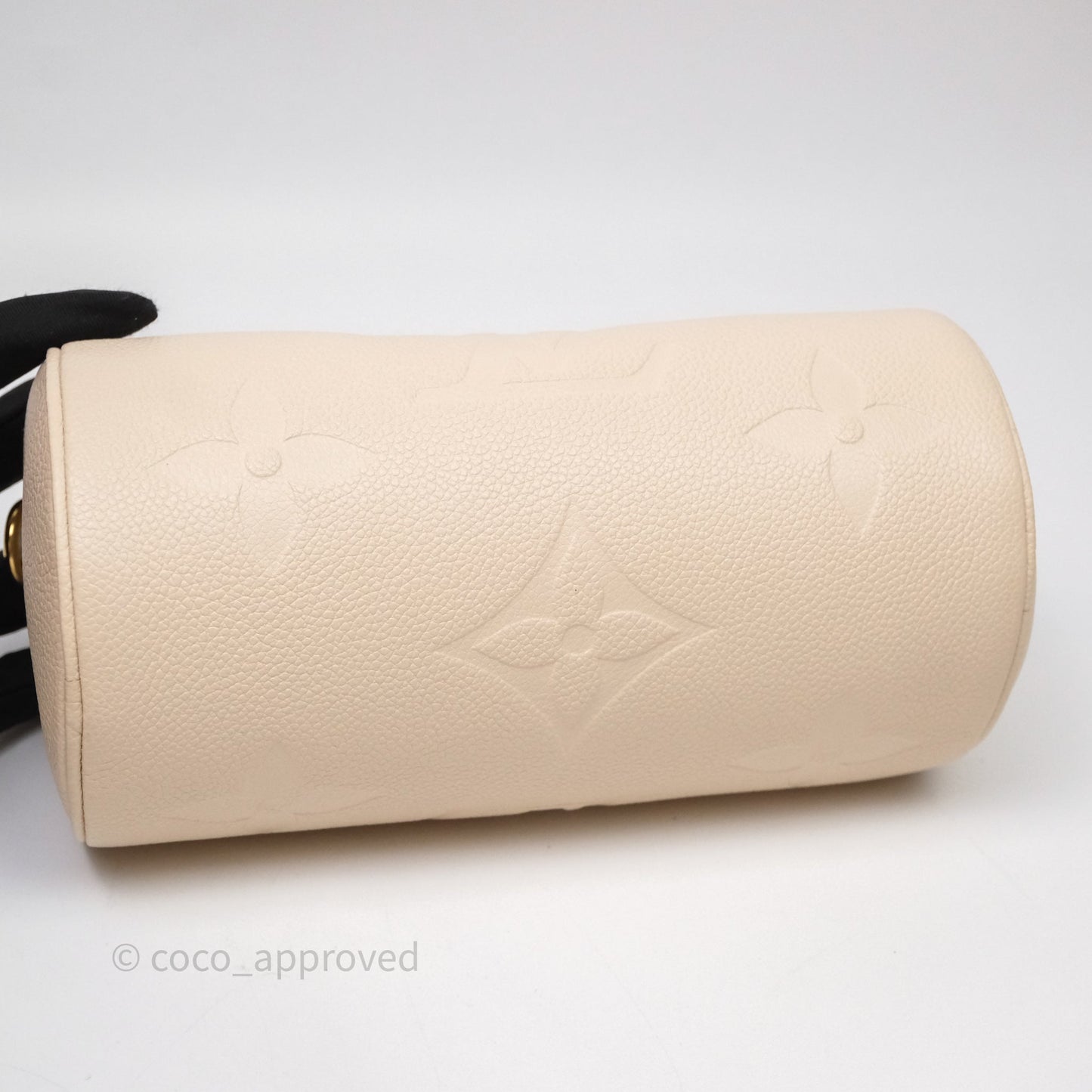 Louis Vuitton Papillon BB Empreinte Monogram Cream