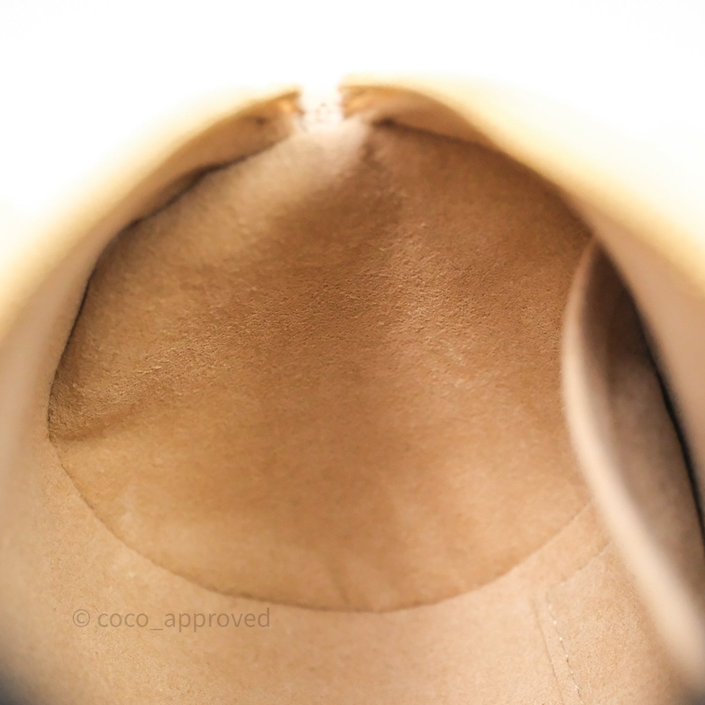 Louis Vuitton Papillon BB Empreinte Monogram Cream