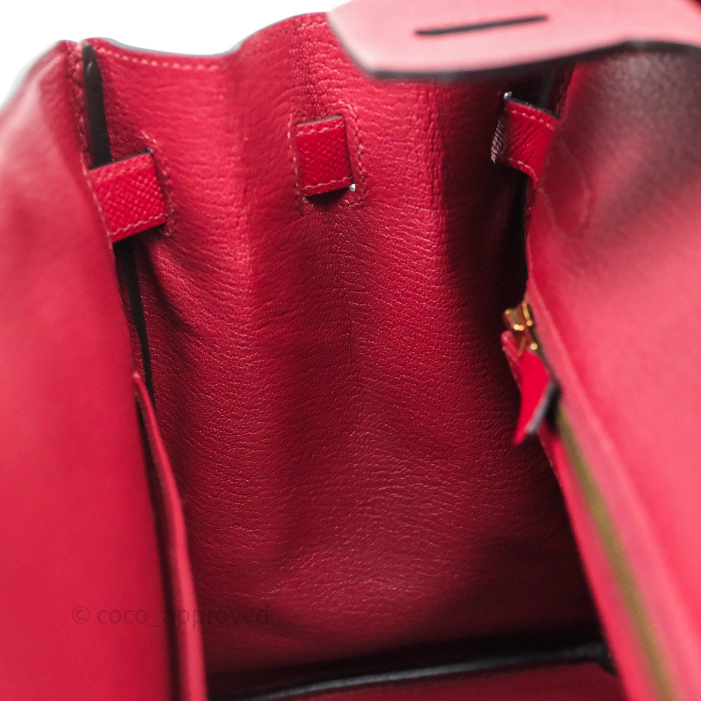 Hermès Birkin 30 Rouge Grenat Epsom Gold Hardware