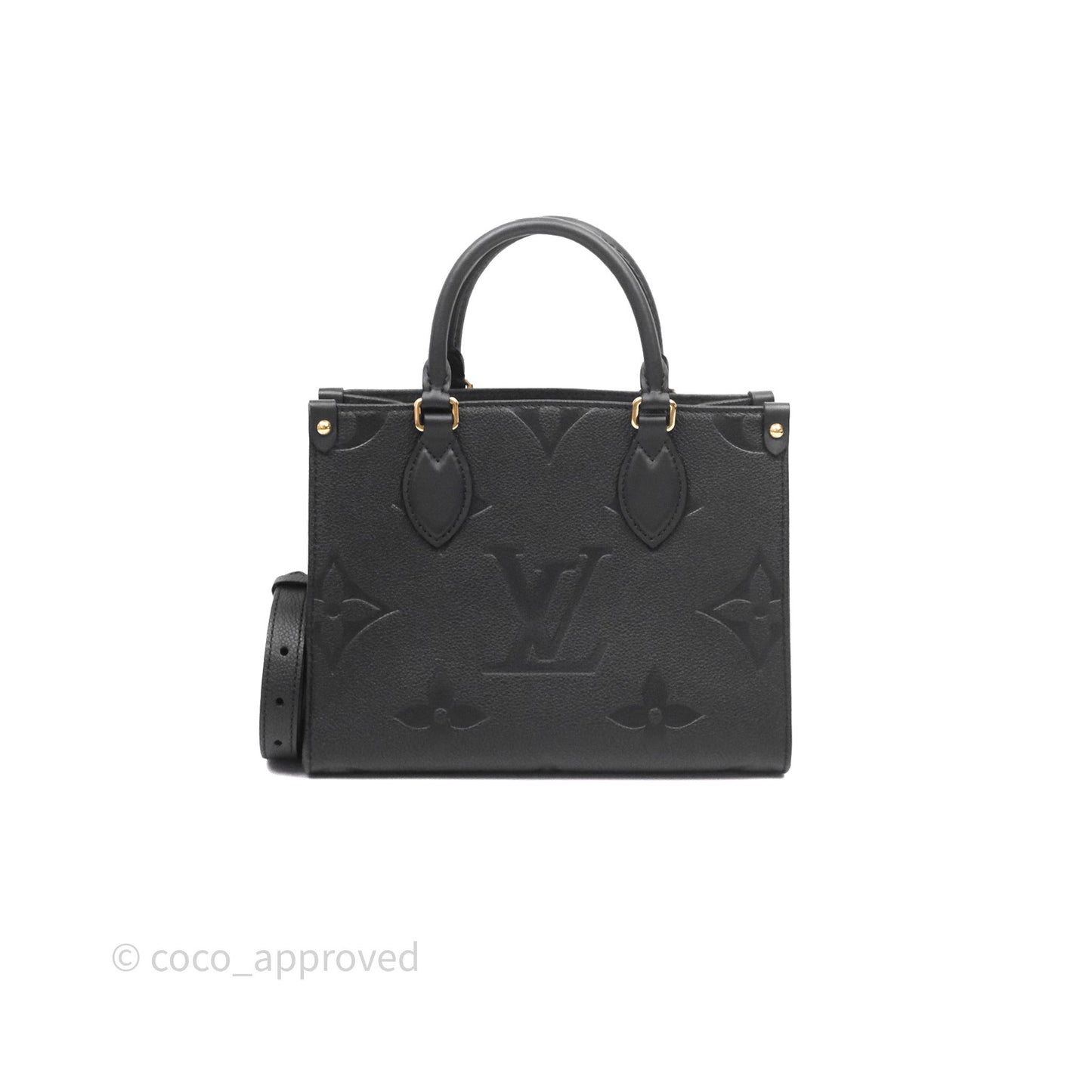 Louis Vuitton OnTheGo Monogram PM Black