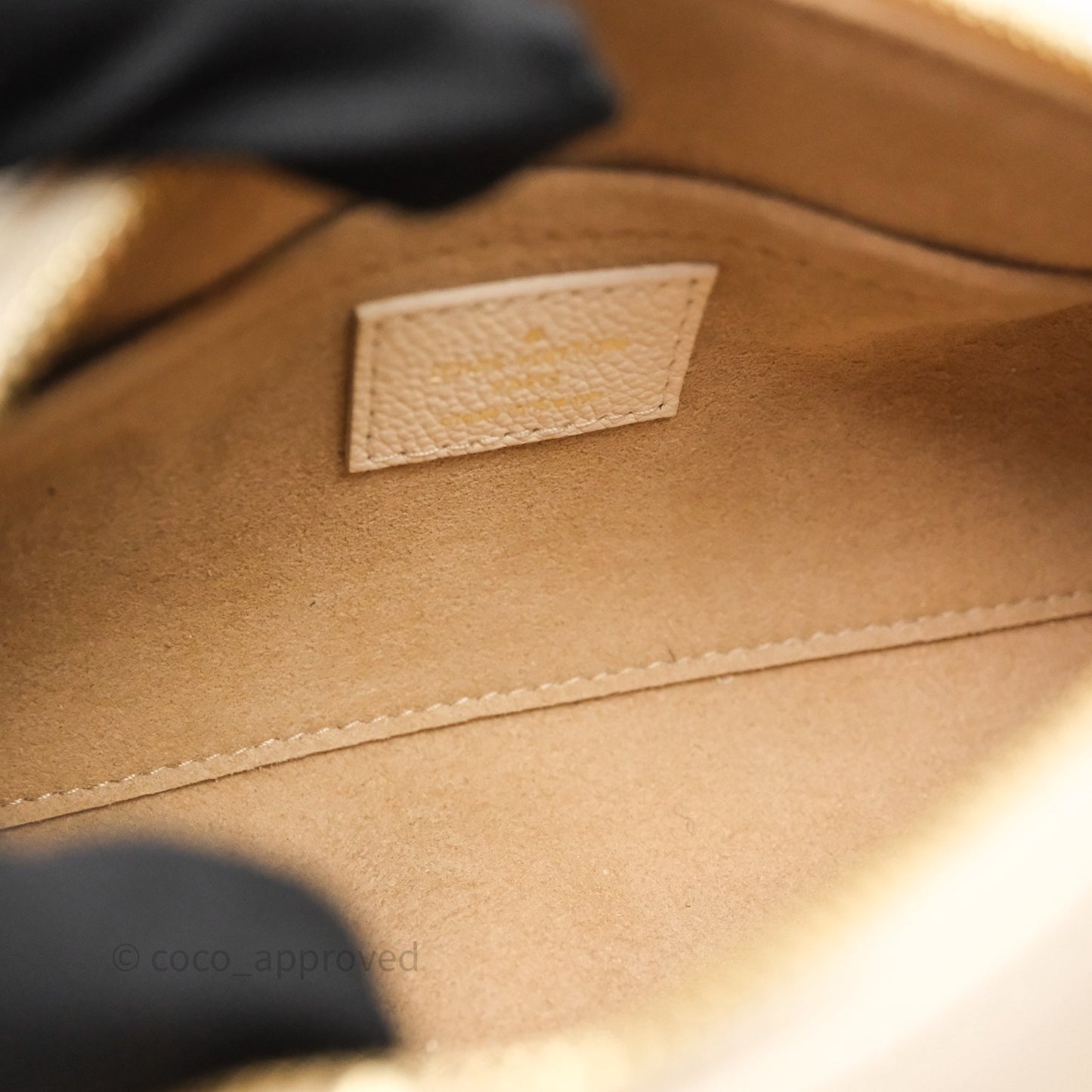 Louis Vuitton Papillon BB Empreinte Monogram Cream