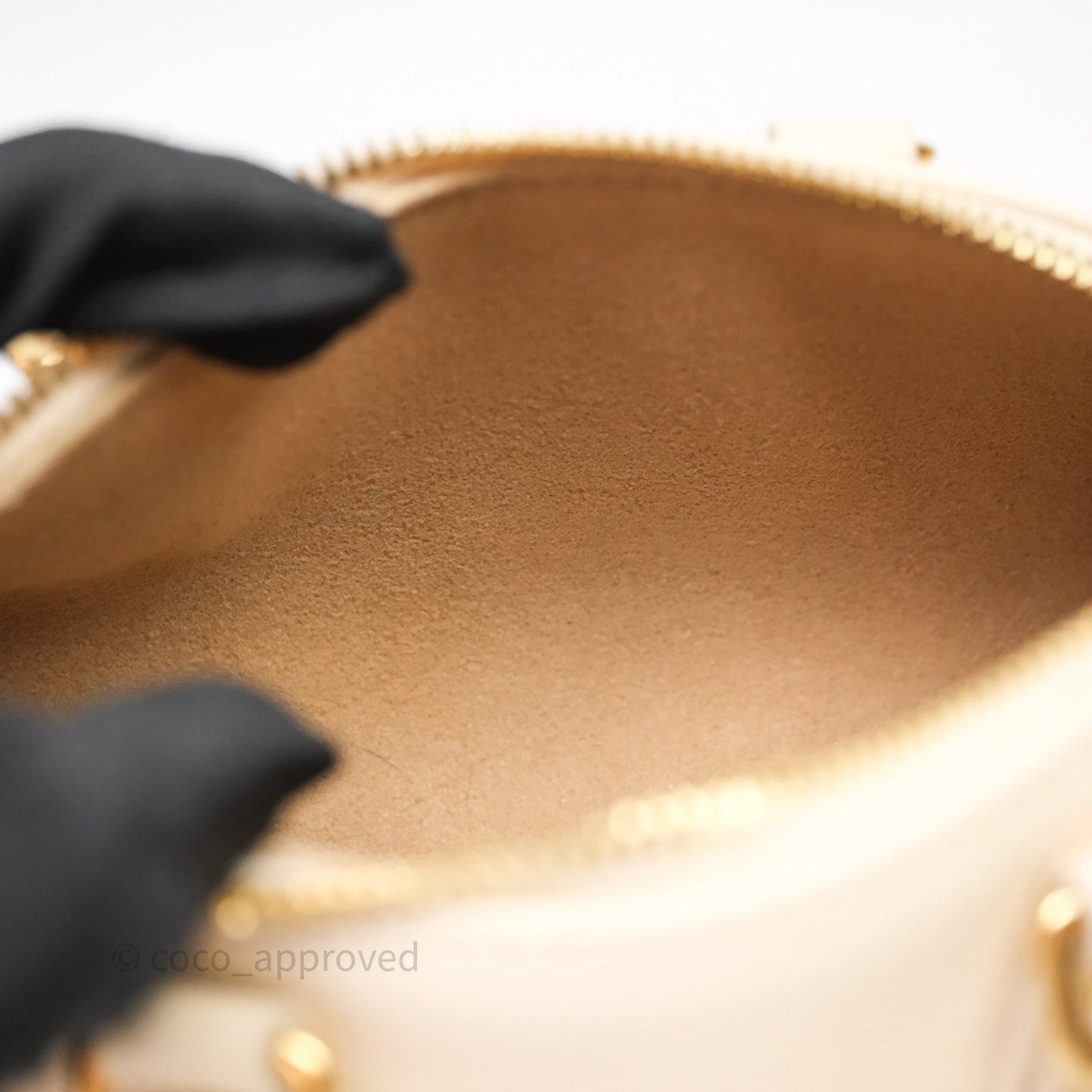 Louis Vuitton Papillon BB Empreinte Monogram Cream
