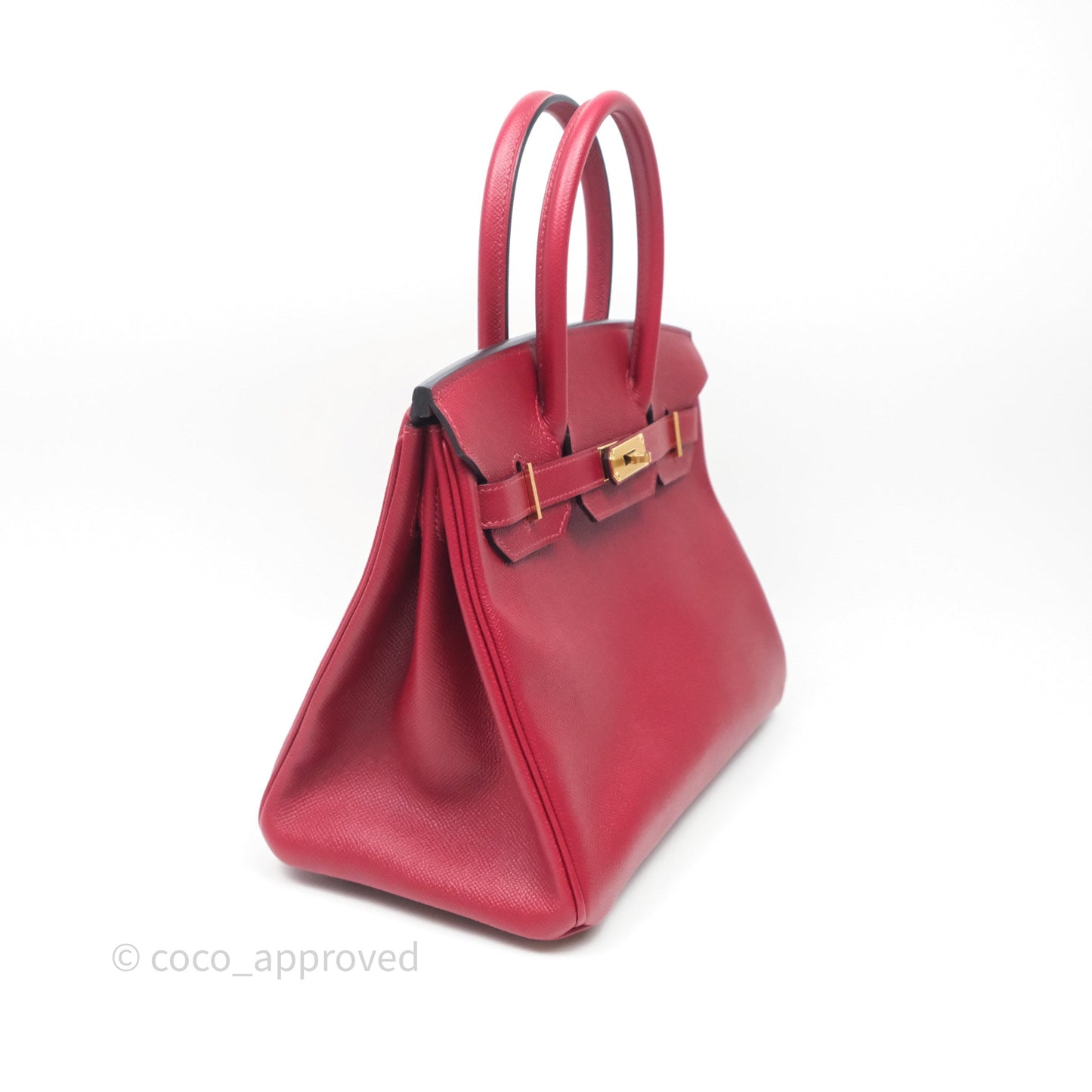 Hermès Birkin 30 Rouge Grenat Epsom Gold Hardware