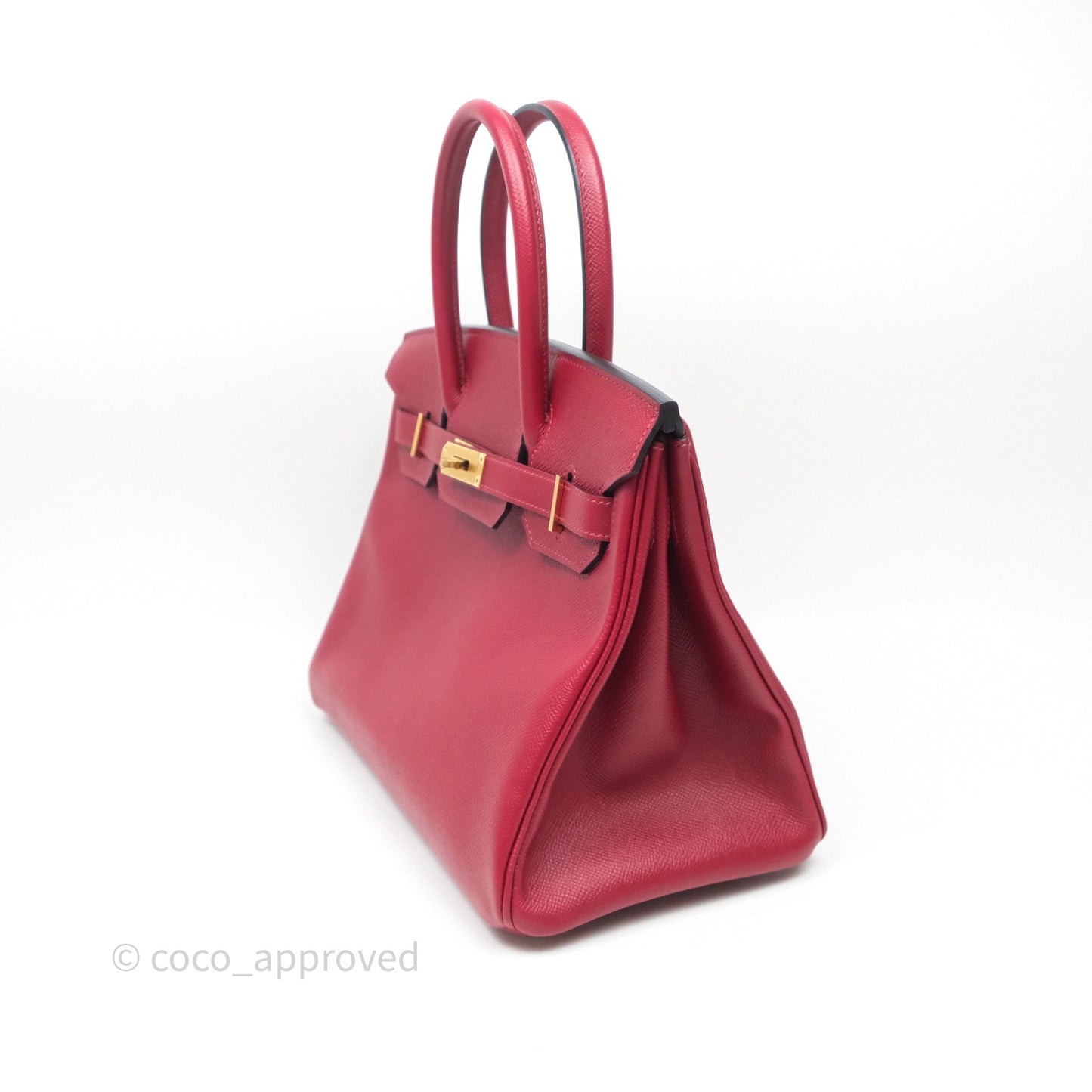 Hermès Birkin 30 Rouge Grenat Epsom Gold Hardware