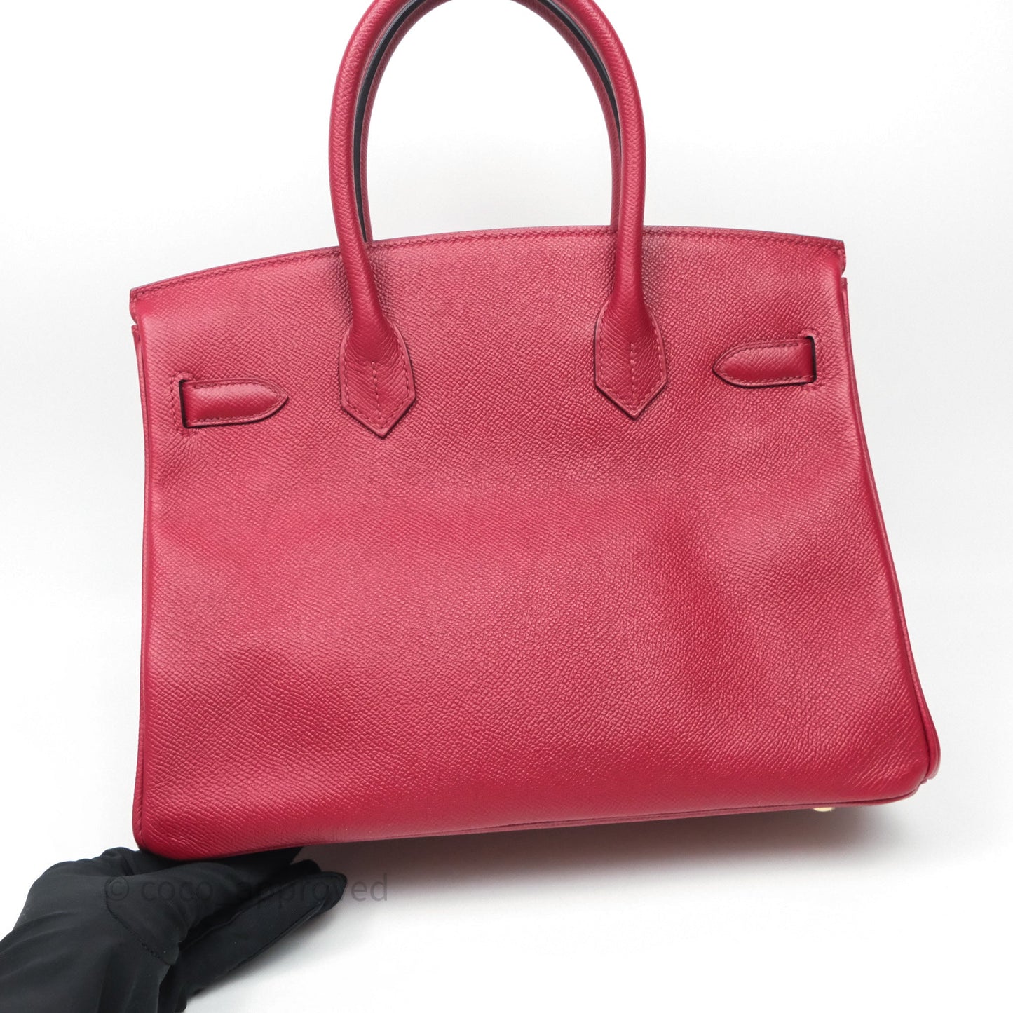 Hermès Birkin 30 Rouge Grenat Epsom Gold Hardware