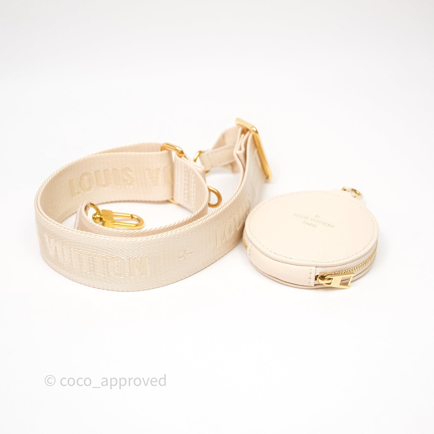 Louis Vuitton Papillon BB Empreinte Monogram Cream