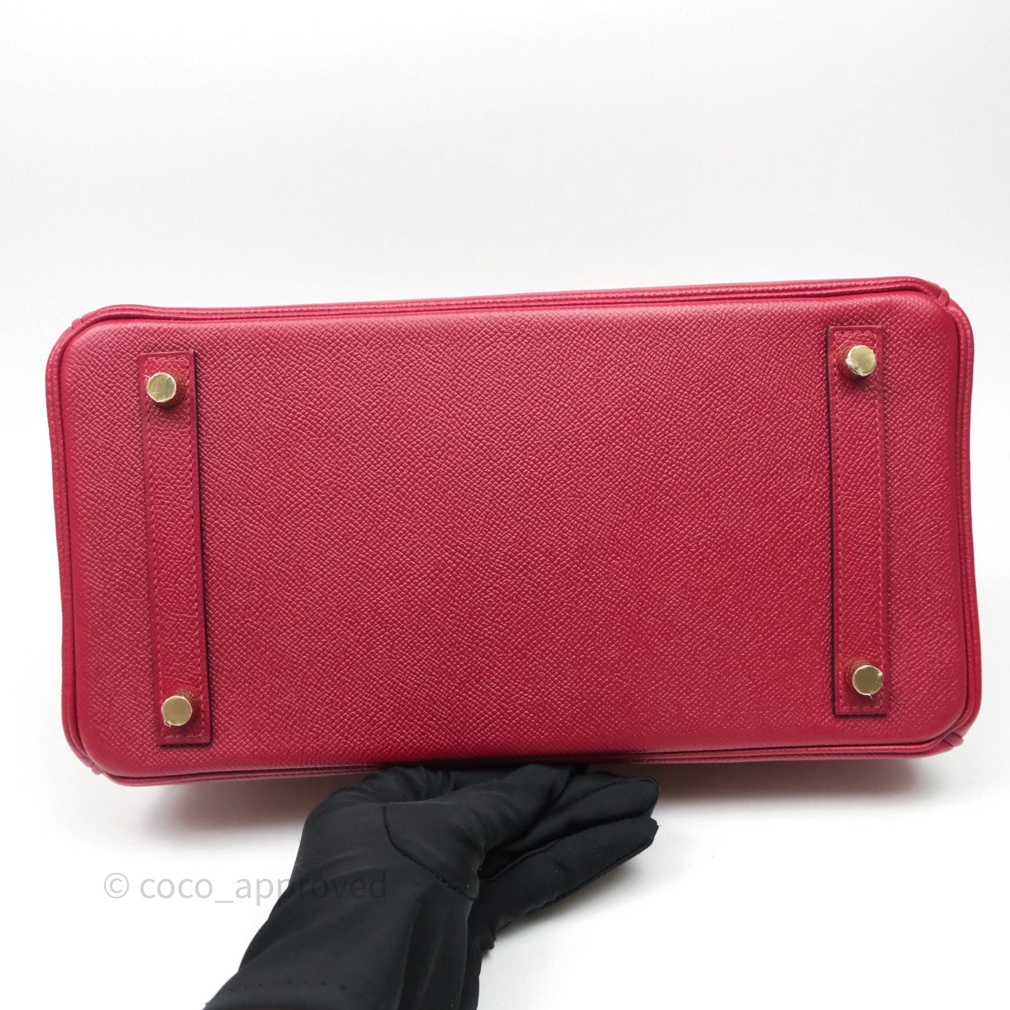 Hermès Birkin 30 Rouge Grenat Epsom Gold Hardware