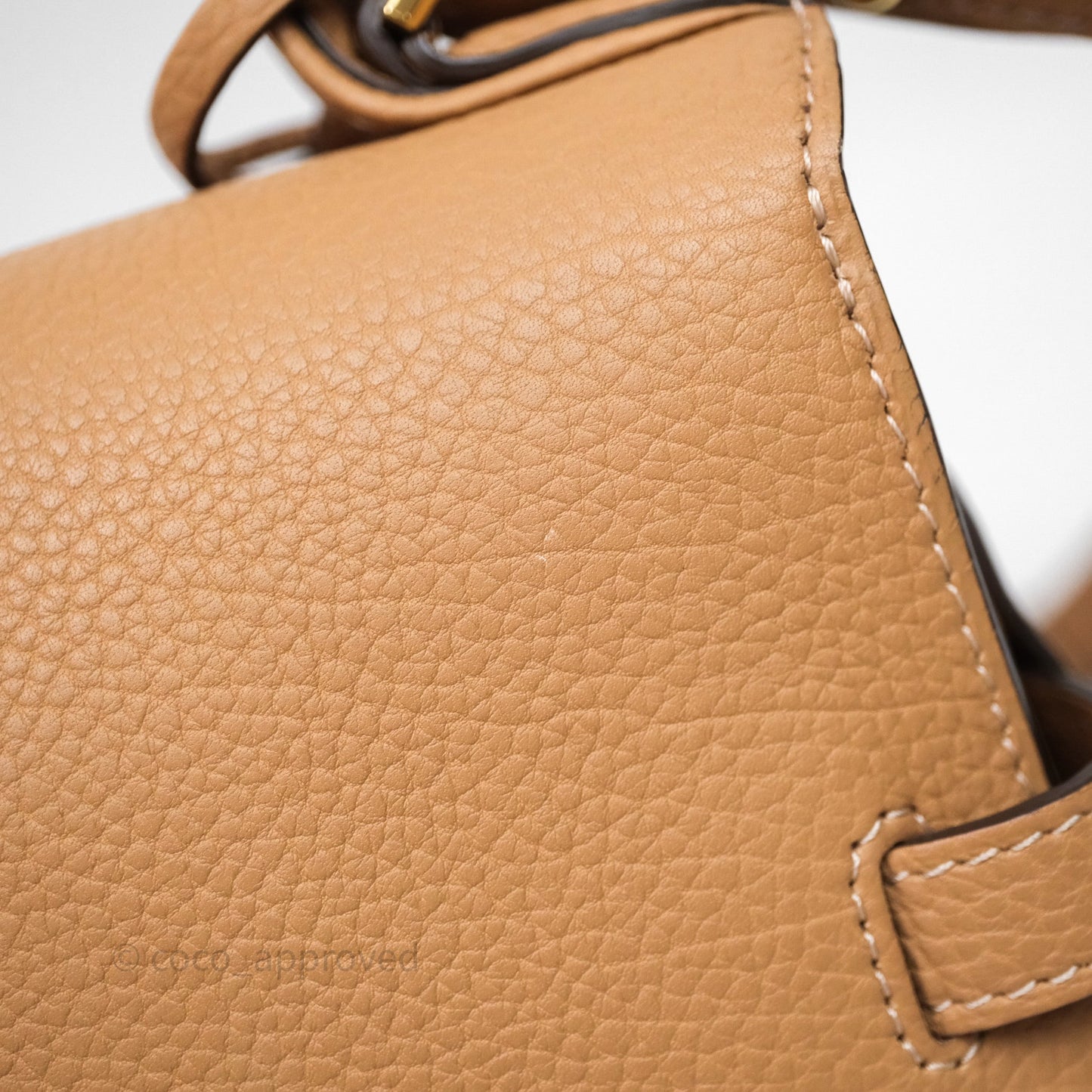 Delvaux Tempête Brown Supple Calfskin Gold Hardware