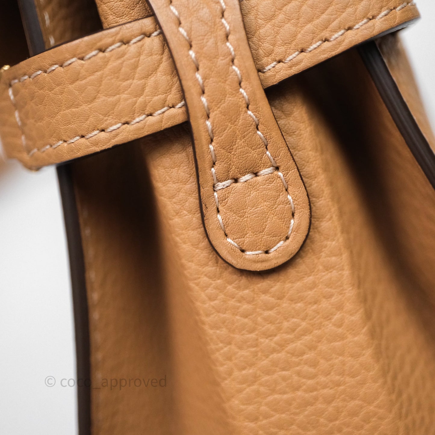 Delvaux Tempête Brown Supple Calfskin Gold Hardware