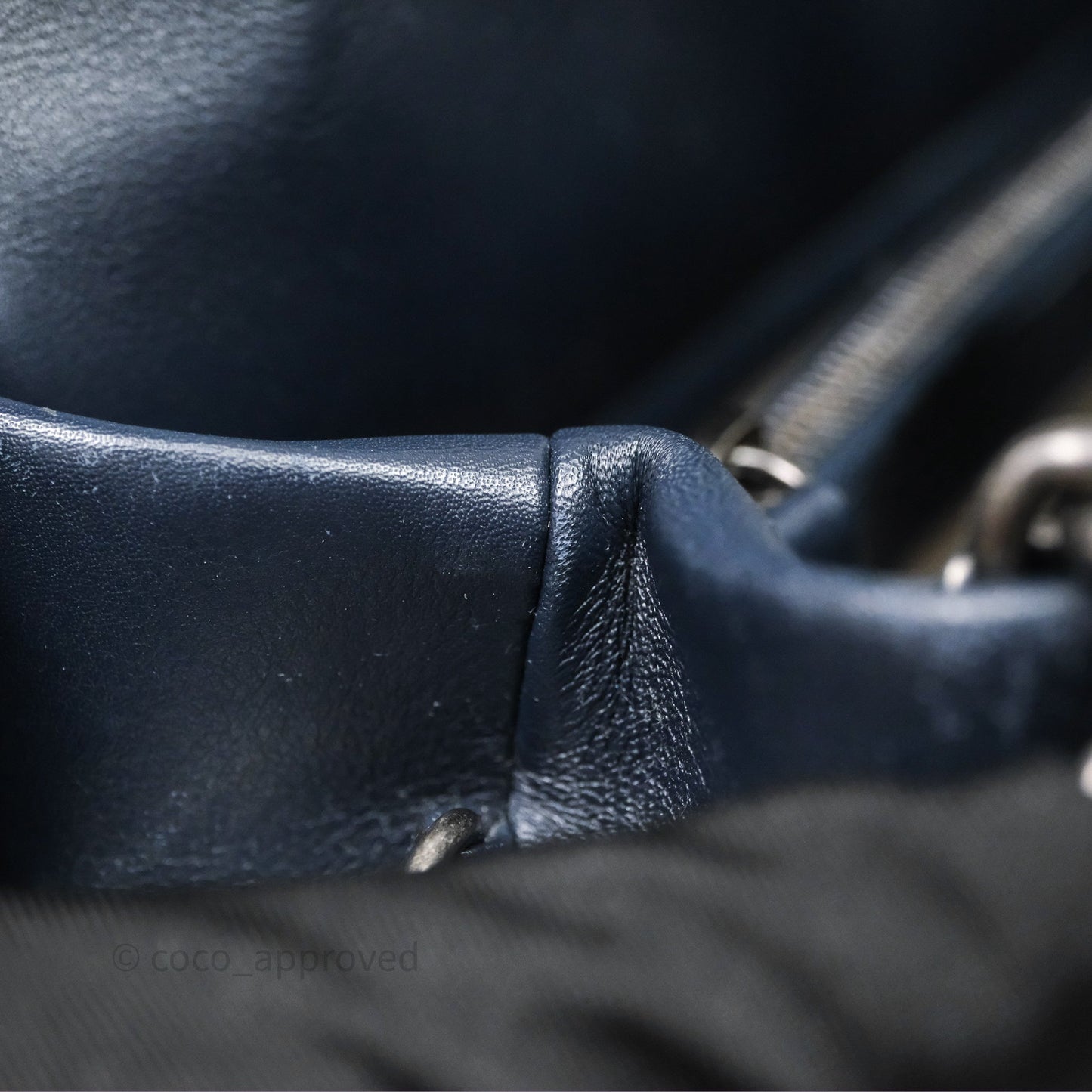 Chanel Quilted Portobello Tote Bag Tweed Lambskin Ruthenium Hardware