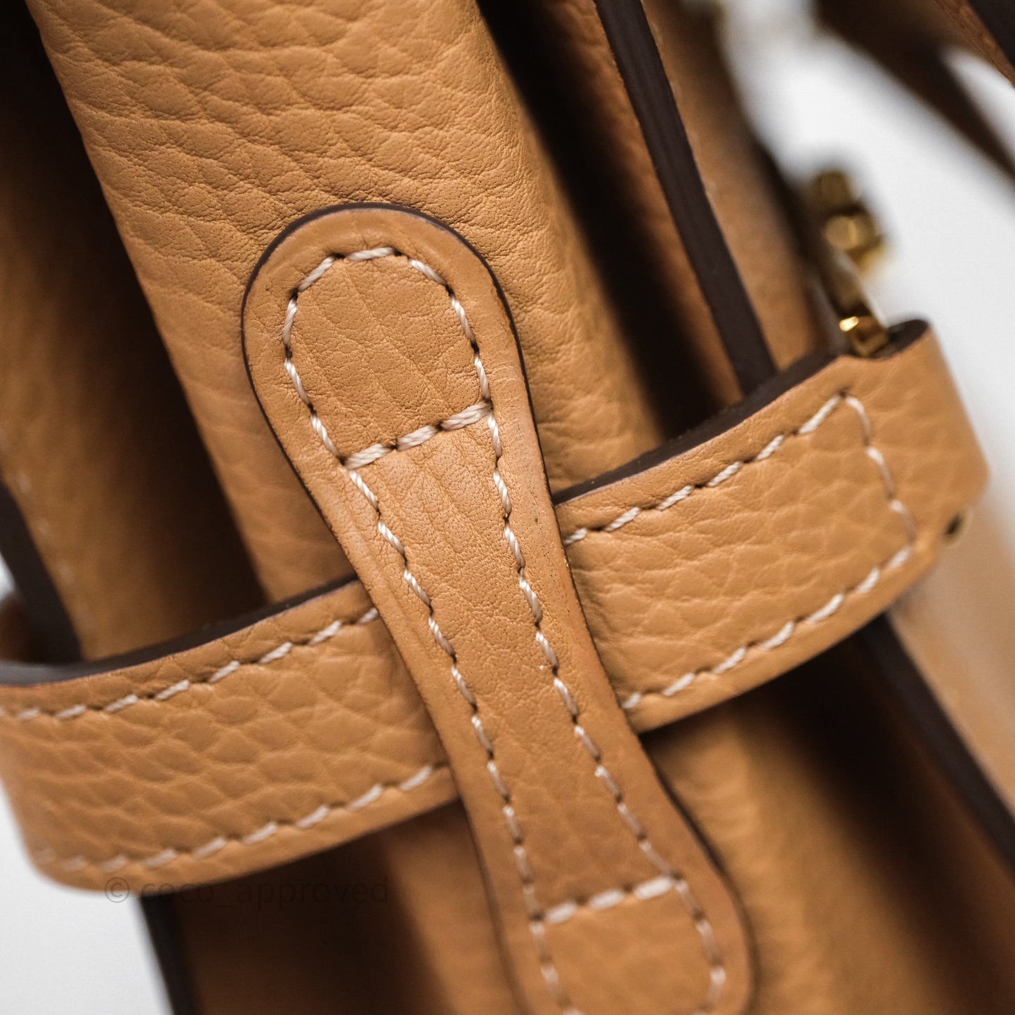 Delvaux Tempête Brown Supple Calfskin Gold Hardware