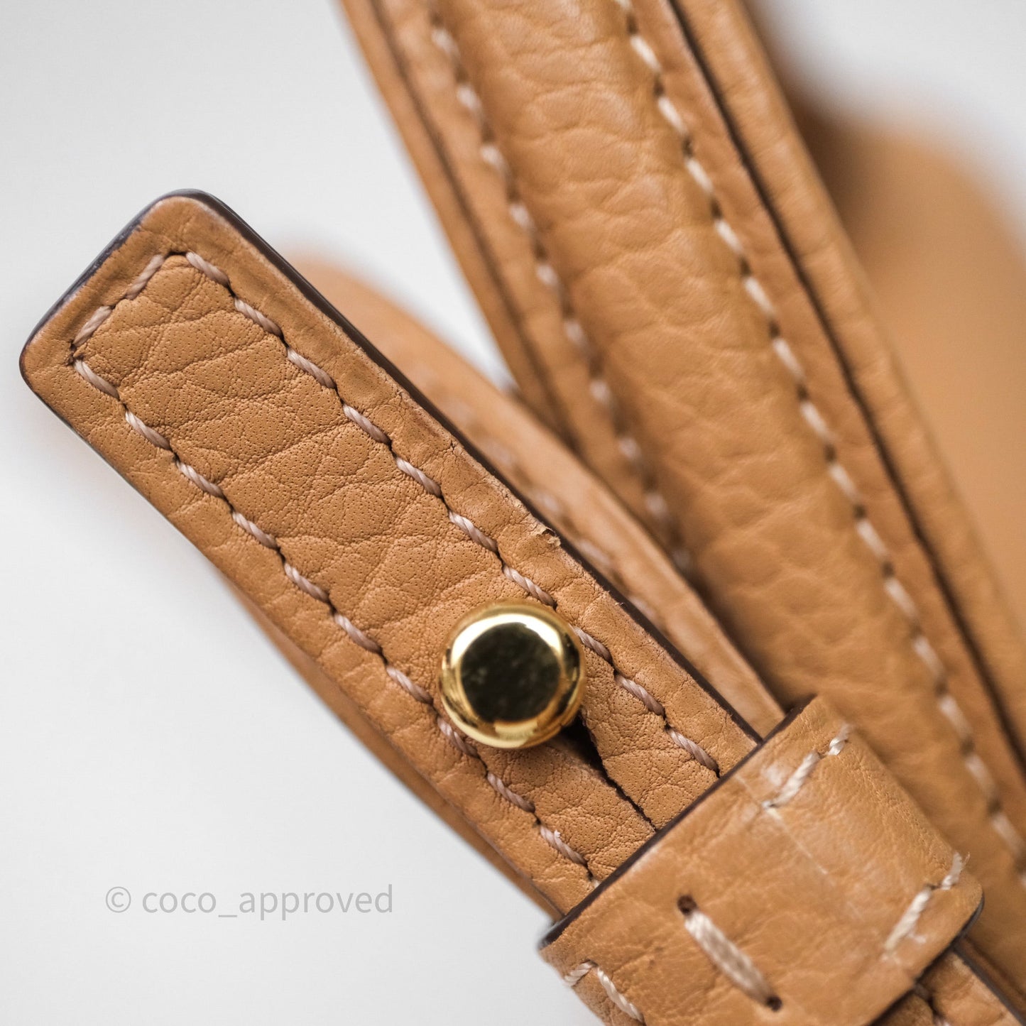 Delvaux Tempête Brown Supple Calfskin Gold Hardware
