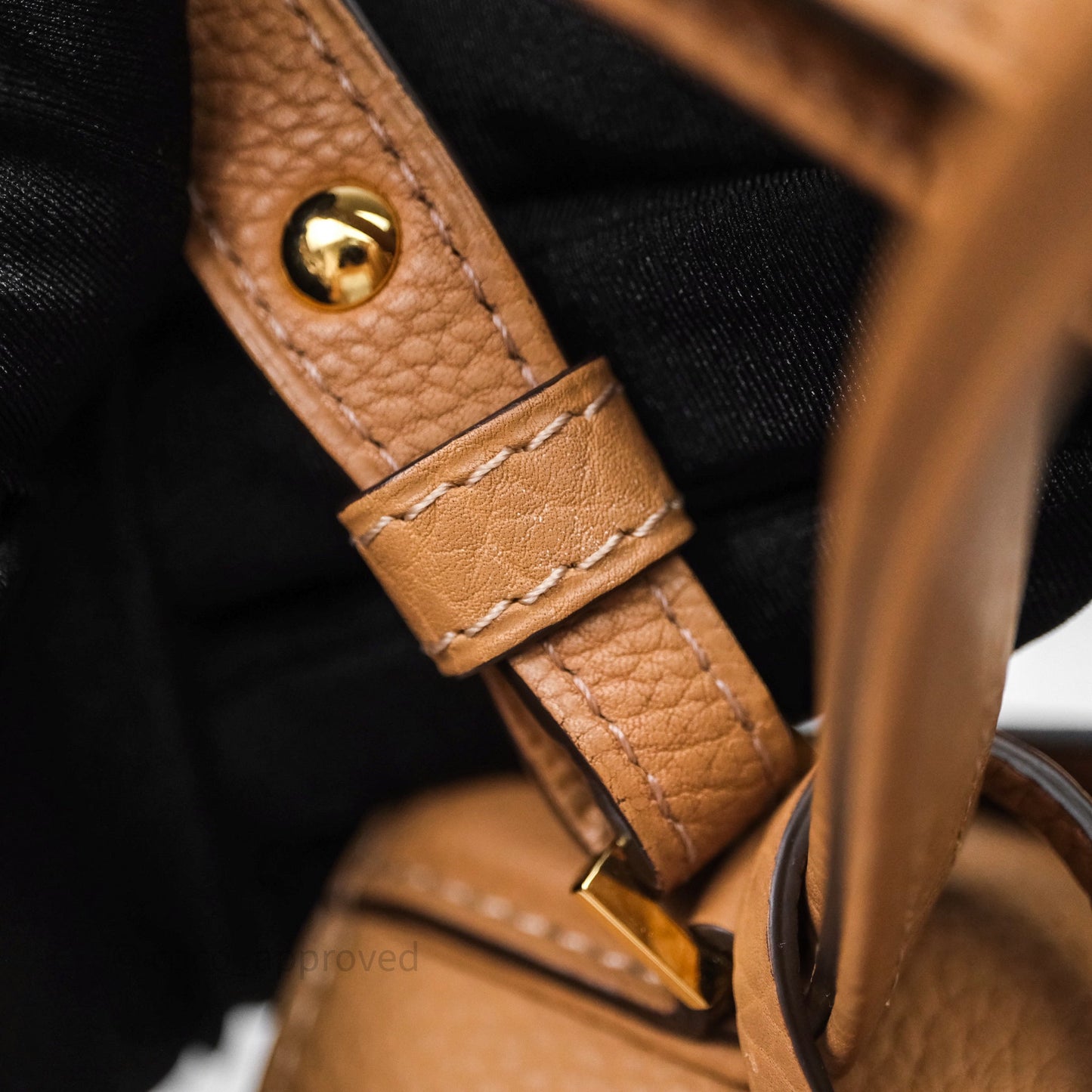 Delvaux Tempête Brown Supple Calfskin Gold Hardware