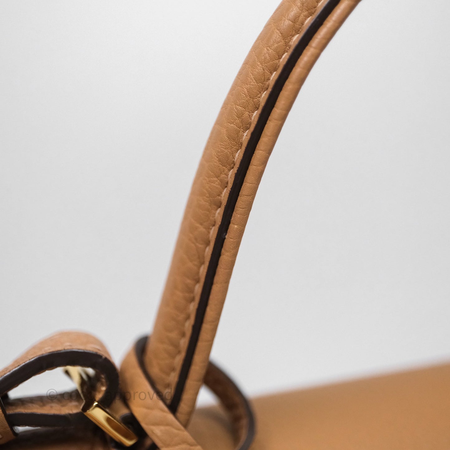 Delvaux Tempête Brown Supple Calfskin Gold Hardware